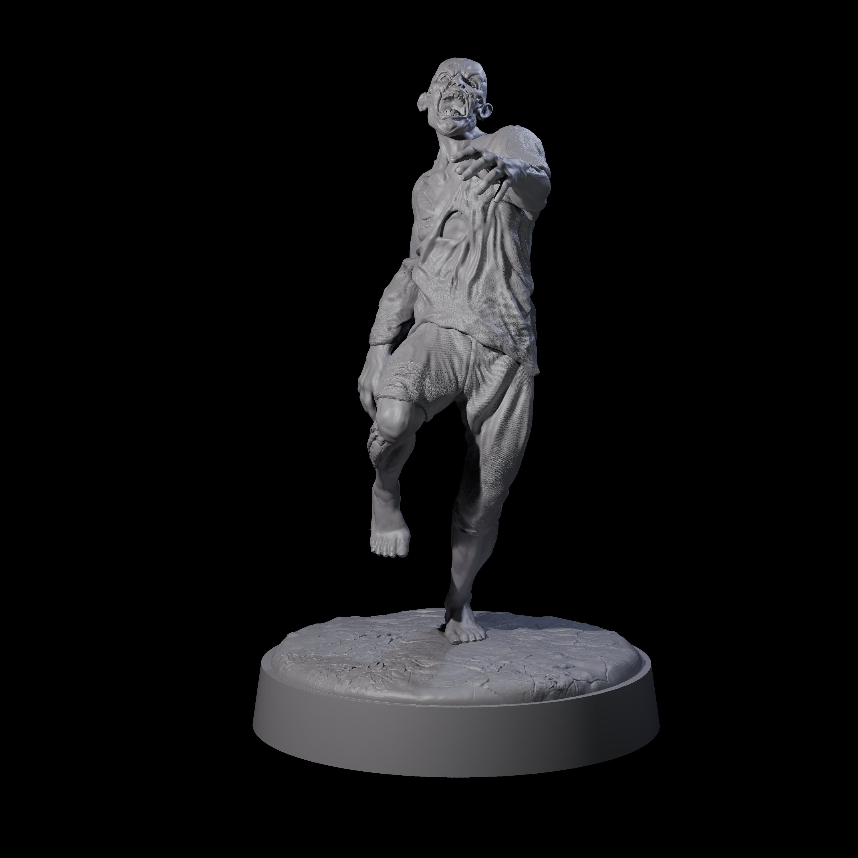 Restless Zombie C Miniature for Dungeons and Dragons, Pathfinder or other TTRPGs