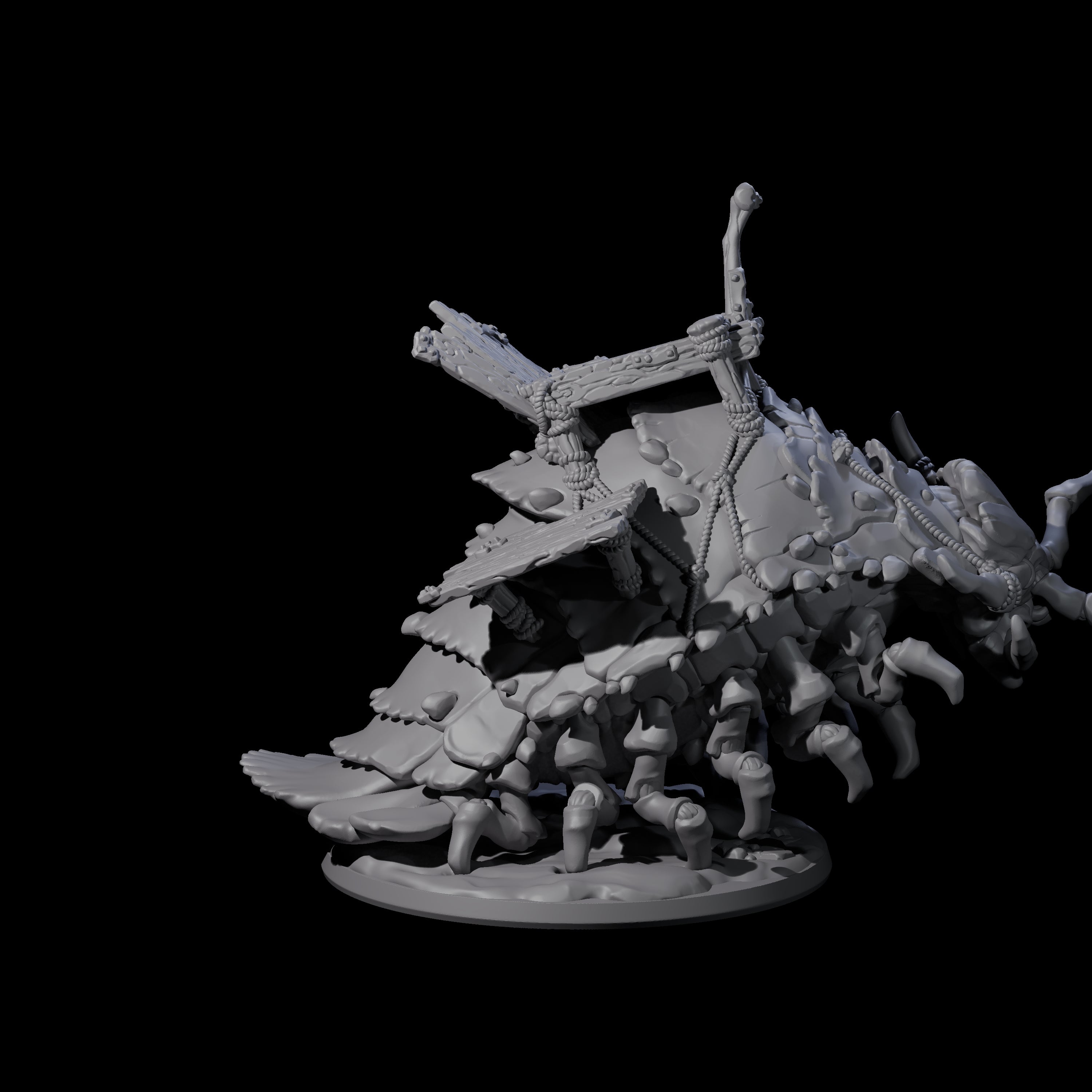 Ridable Insectiod Creature Miniature for Dungeons and Dragons, Pathfinder or other TTRPGs