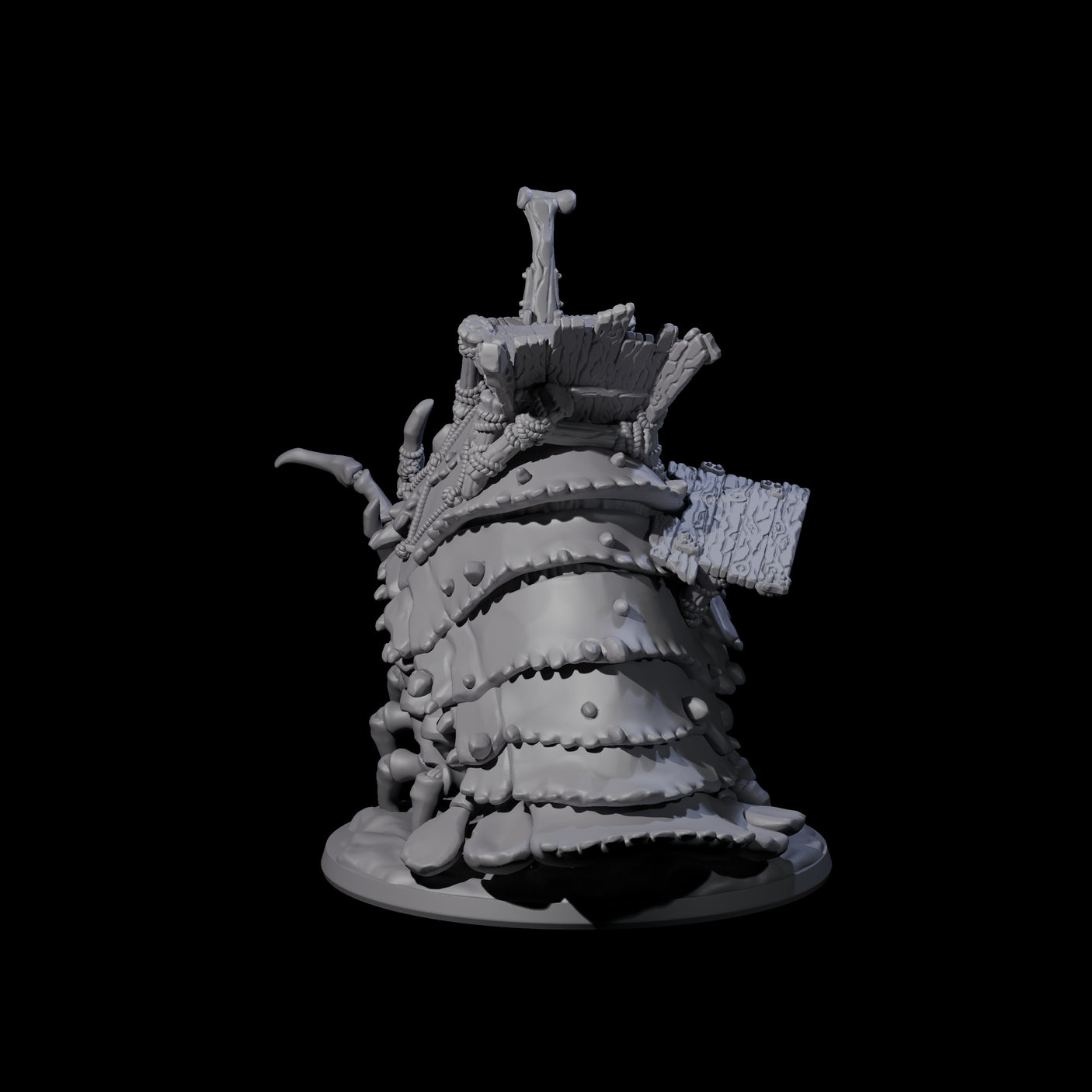 Ridable Insectiod Creature Miniature for Dungeons and Dragons, Pathfinder or other TTRPGs