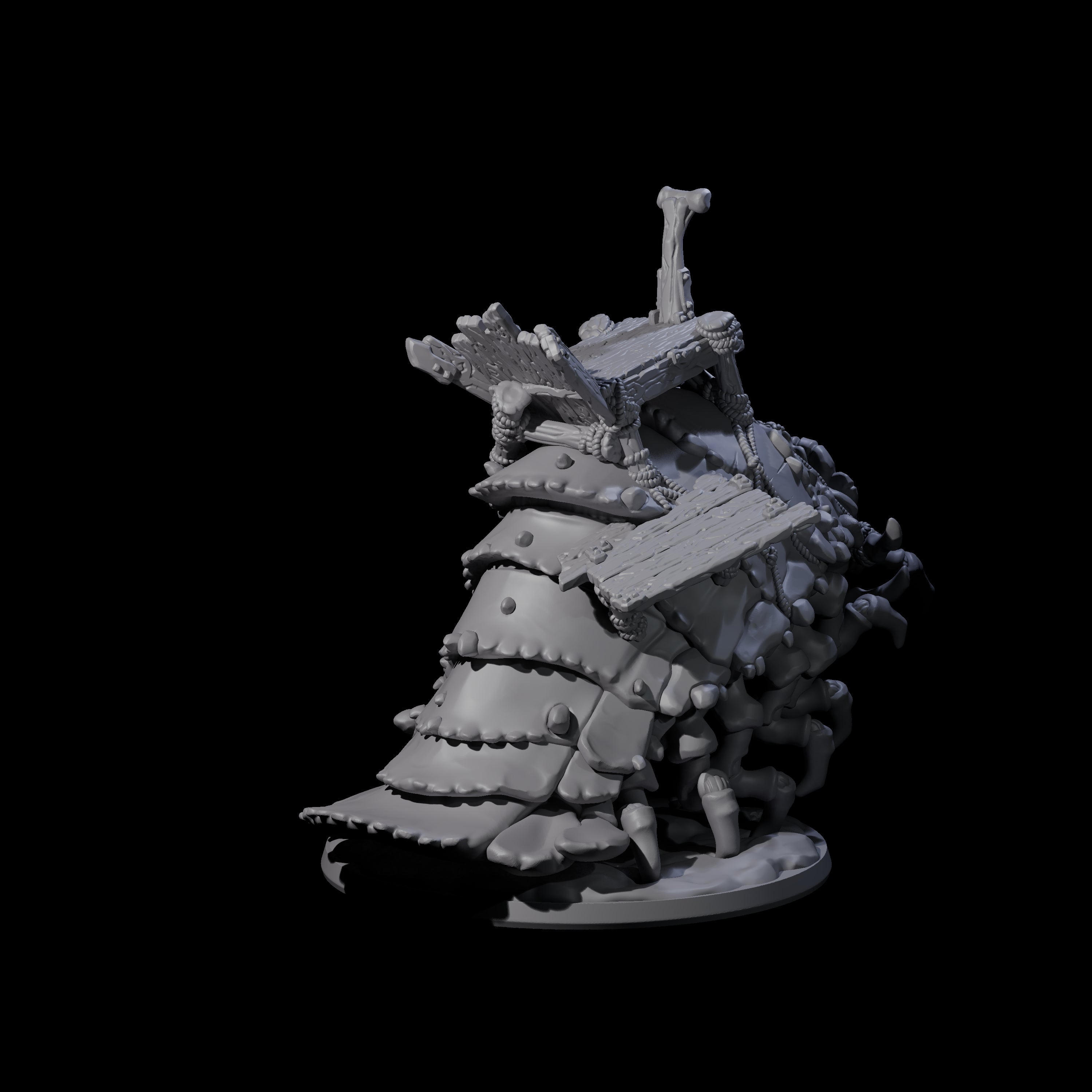 Ridable Insectiod Creature Miniature for Dungeons and Dragons, Pathfinder or other TTRPGs