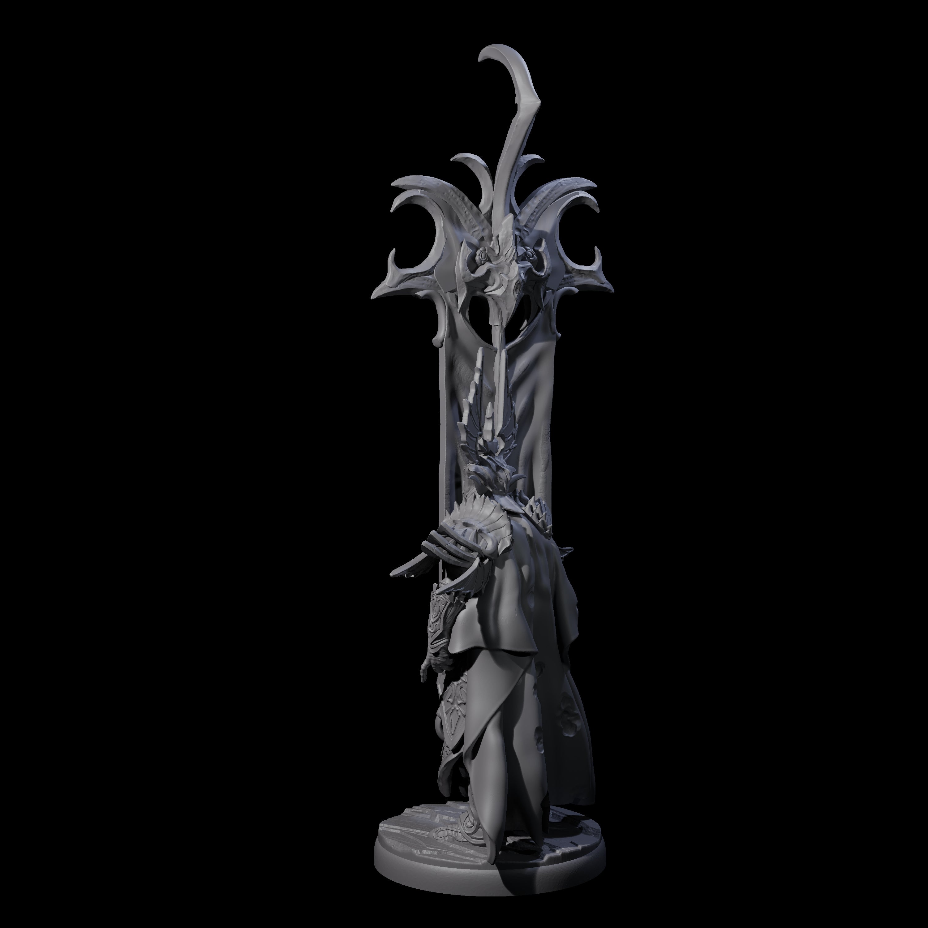 Righteous Banner Guard Miniature for Dungeons and Dragons, Pathfinder or other TTRPGs