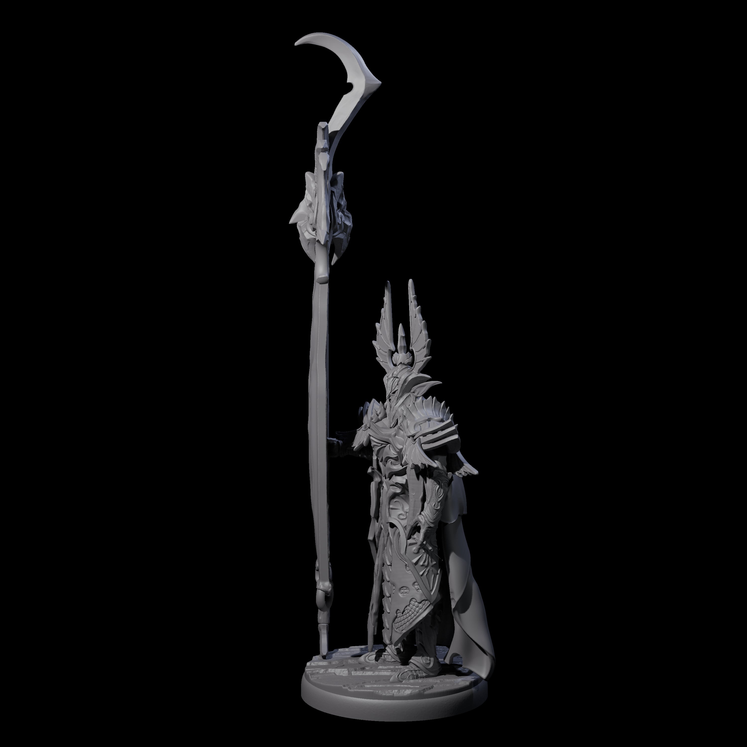 Righteous Banner Guard Miniature for Dungeons and Dragons, Pathfinder or other TTRPGs