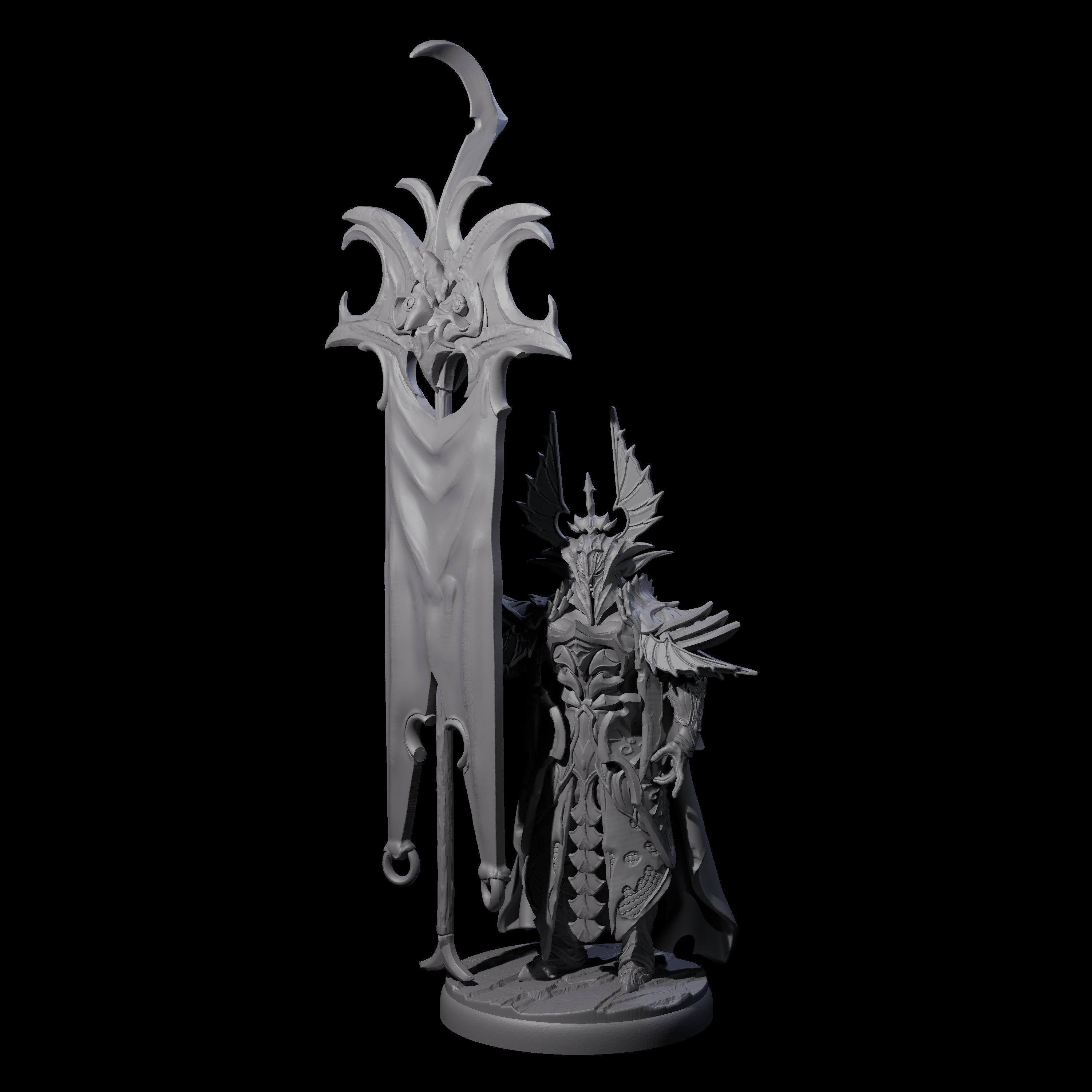 Righteous Banner Guard Miniature for Dungeons and Dragons, Pathfinder or other TTRPGs