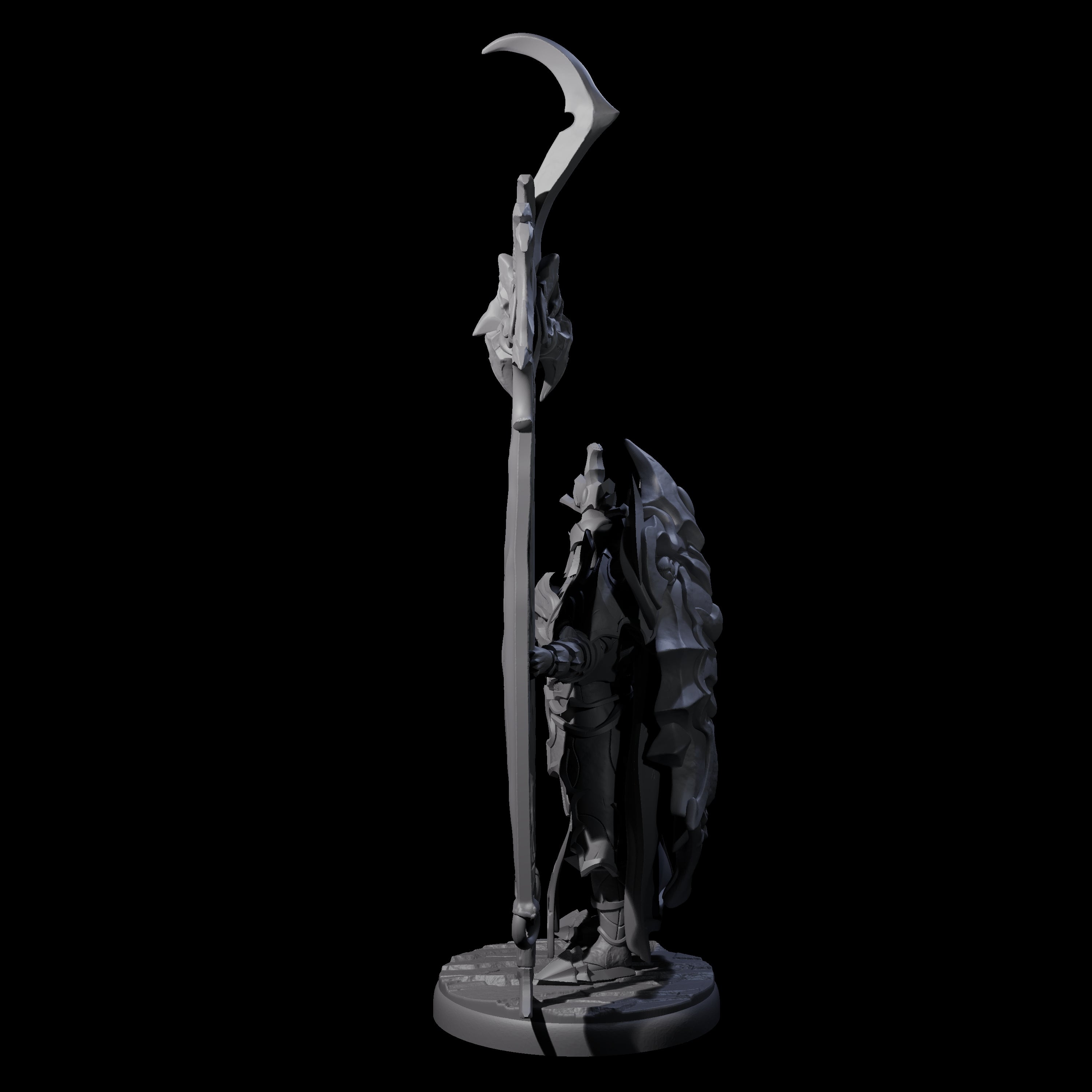 Righteous Banner Sentinel Miniature for Dungeons and Dragons, Pathfinder or other TTRPGs