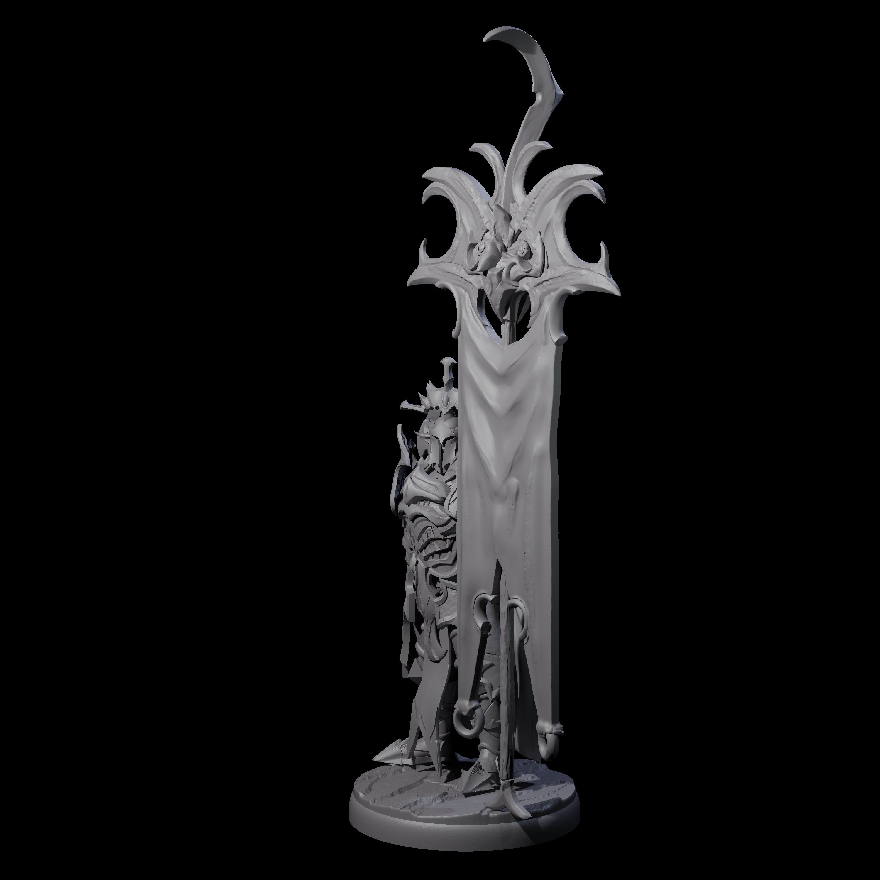 Righteous Banner Sentinel Miniature for Dungeons and Dragons, Pathfinder or other TTRPGs