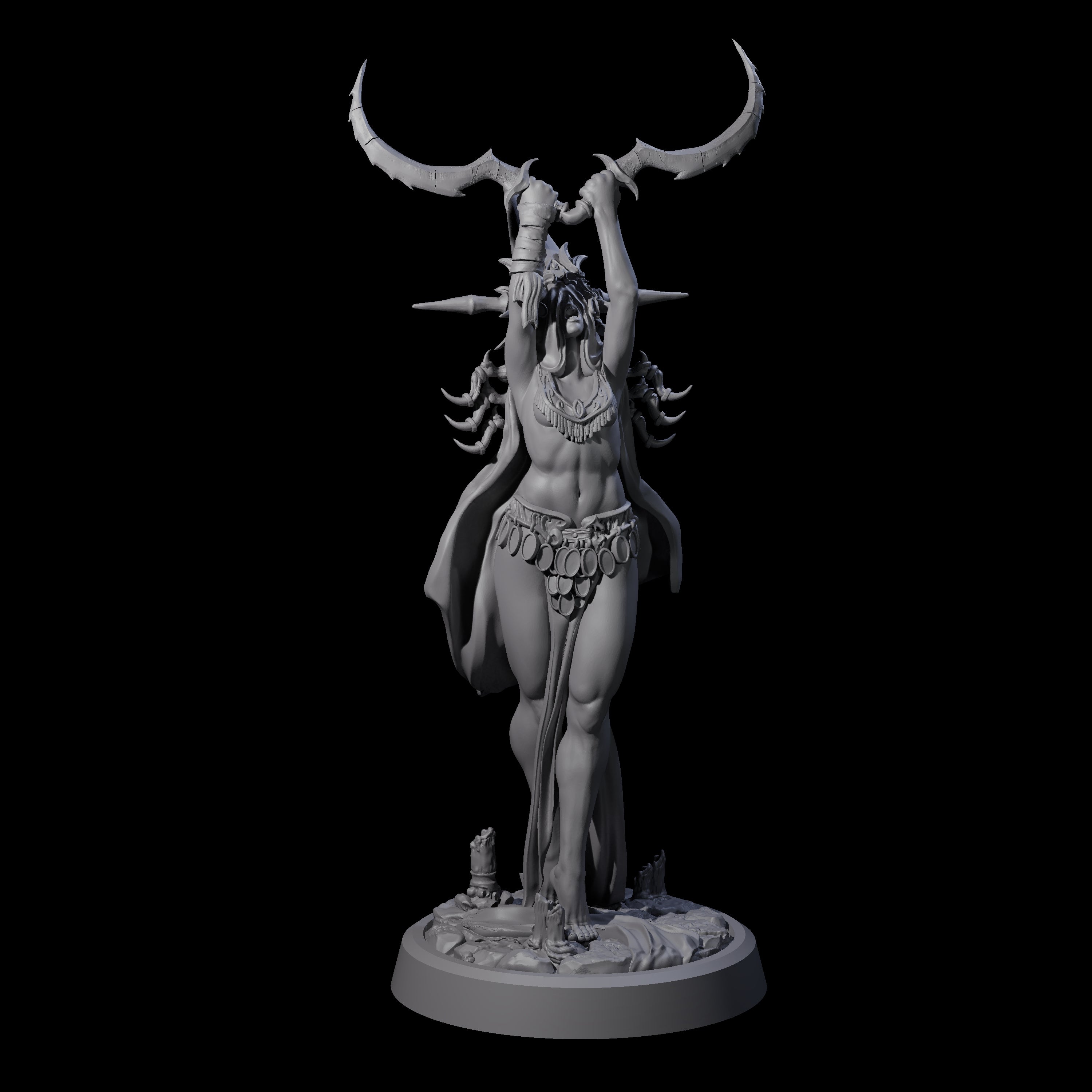Ritualistic Cultist A Miniature for Dungeons and Dragons, Pathfinder or other TTRPGs