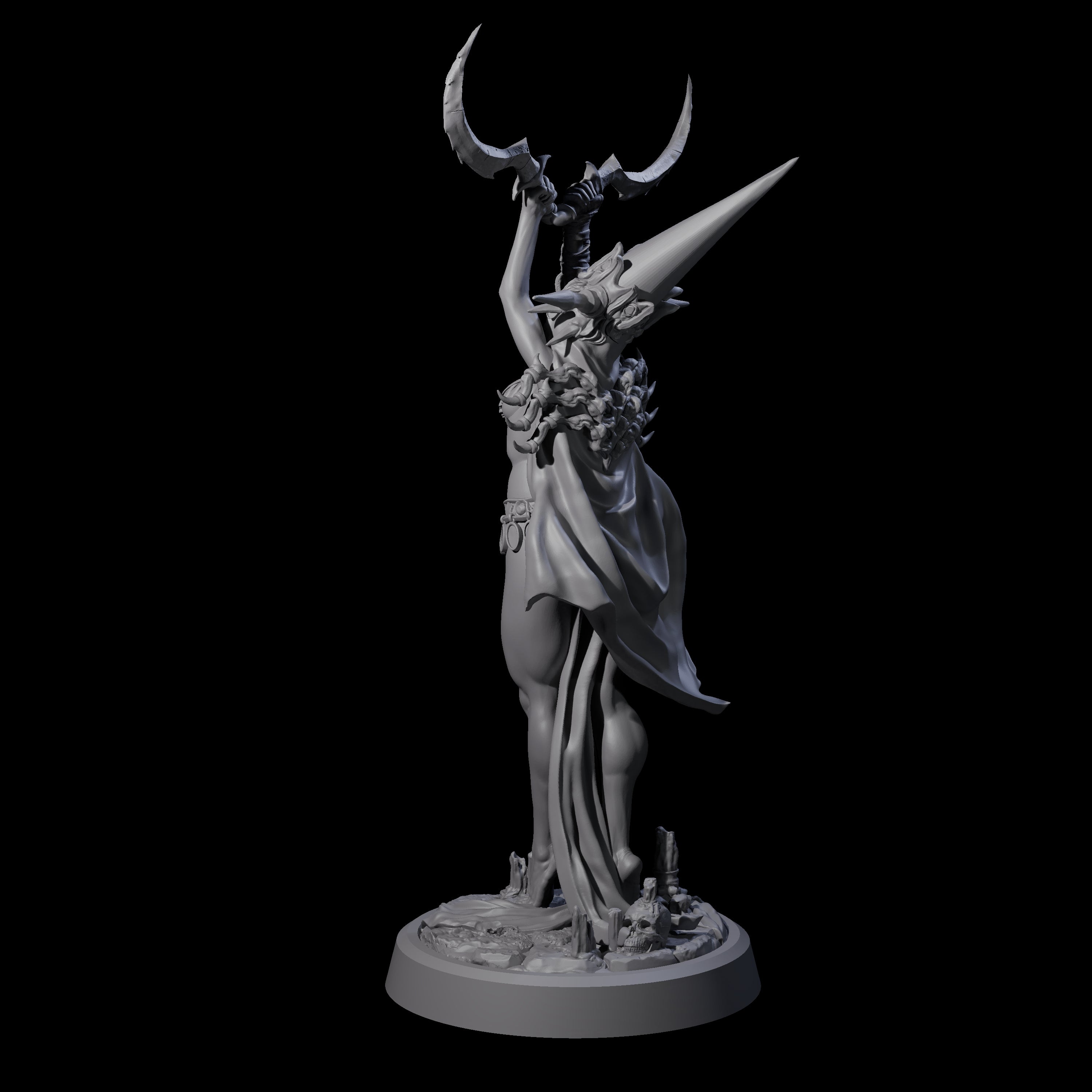 Ritualistic Cultist A Miniature for Dungeons and Dragons, Pathfinder or other TTRPGs