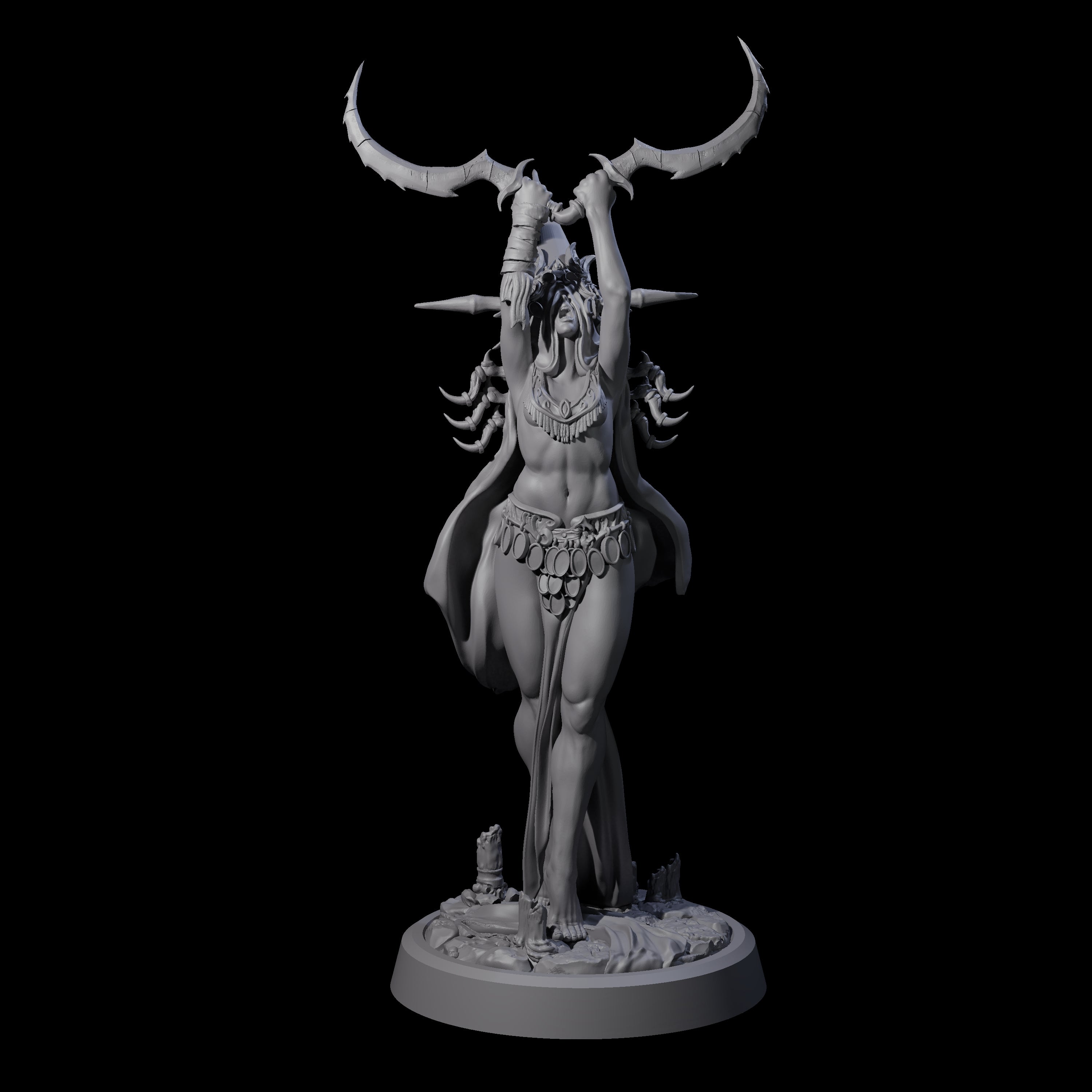Ritualistic Cultist A Miniature for Dungeons and Dragons, Pathfinder or other TTRPGs