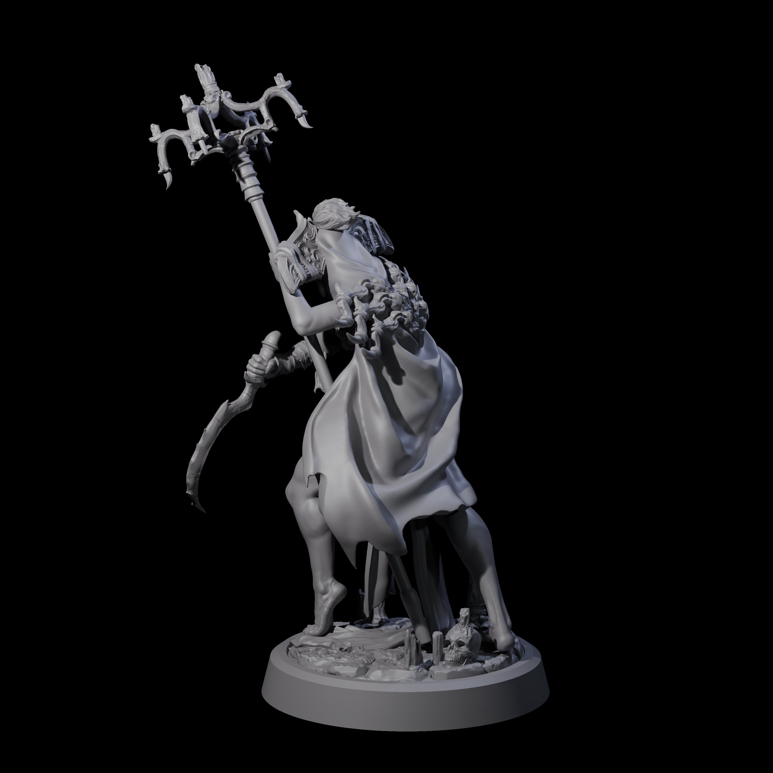 Ritualistic Cultist D Miniature for Dungeons and Dragons, Pathfinder or other TTRPGs