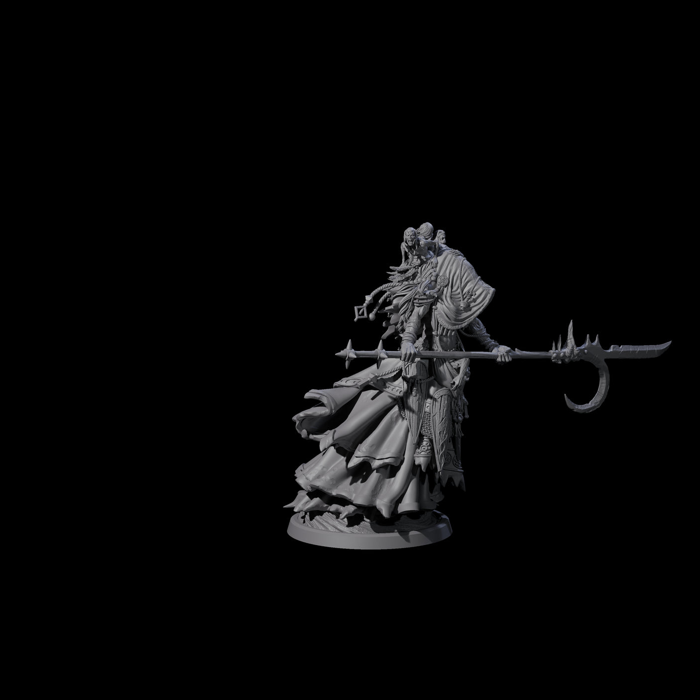 Roaming Darvakka A Miniature for Dungeons and Dragons, Pathfinder or other TTRPGs