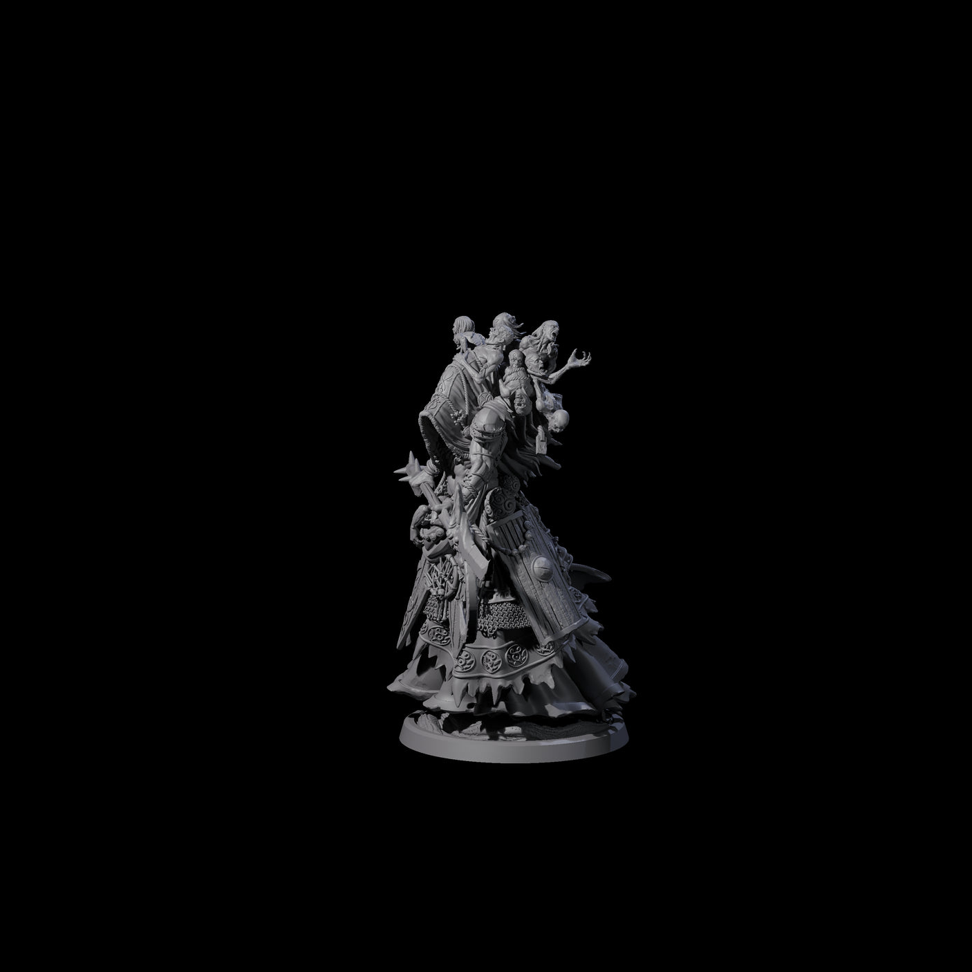 Roaming Darvakka A Miniature for Dungeons and Dragons, Pathfinder or other TTRPGs