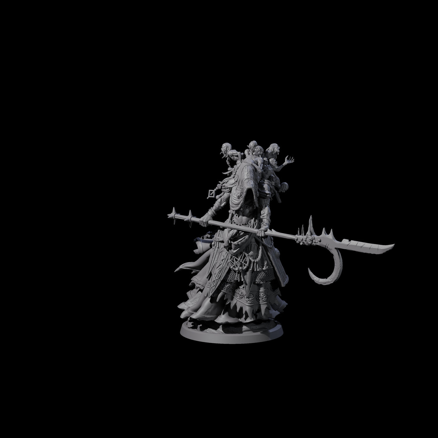Roaming Darvakka A Miniature for Dungeons and Dragons, Pathfinder or other TTRPGs