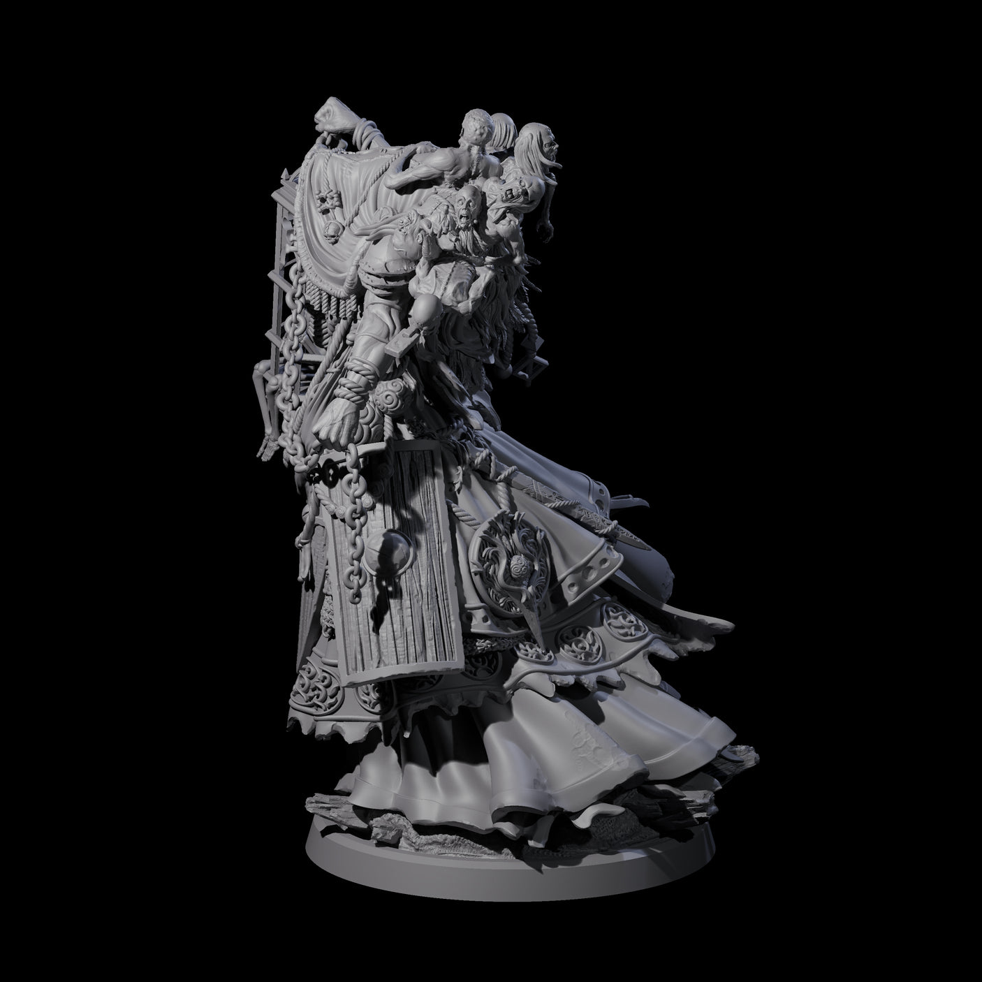 Roaming Darvakka D Miniature for Dungeons and Dragons, Pathfinder or other TTRPGs