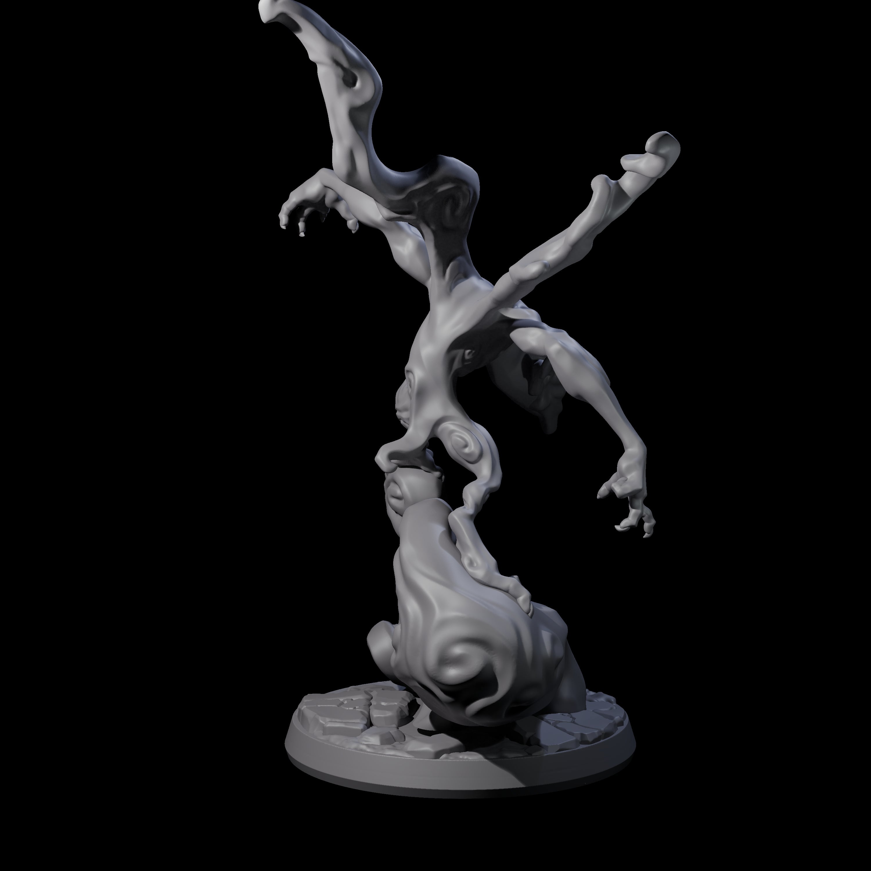 Roiling Smoke Mephit Miniature for Dungeons and Dragons, Pathfinder or other TTRPGs