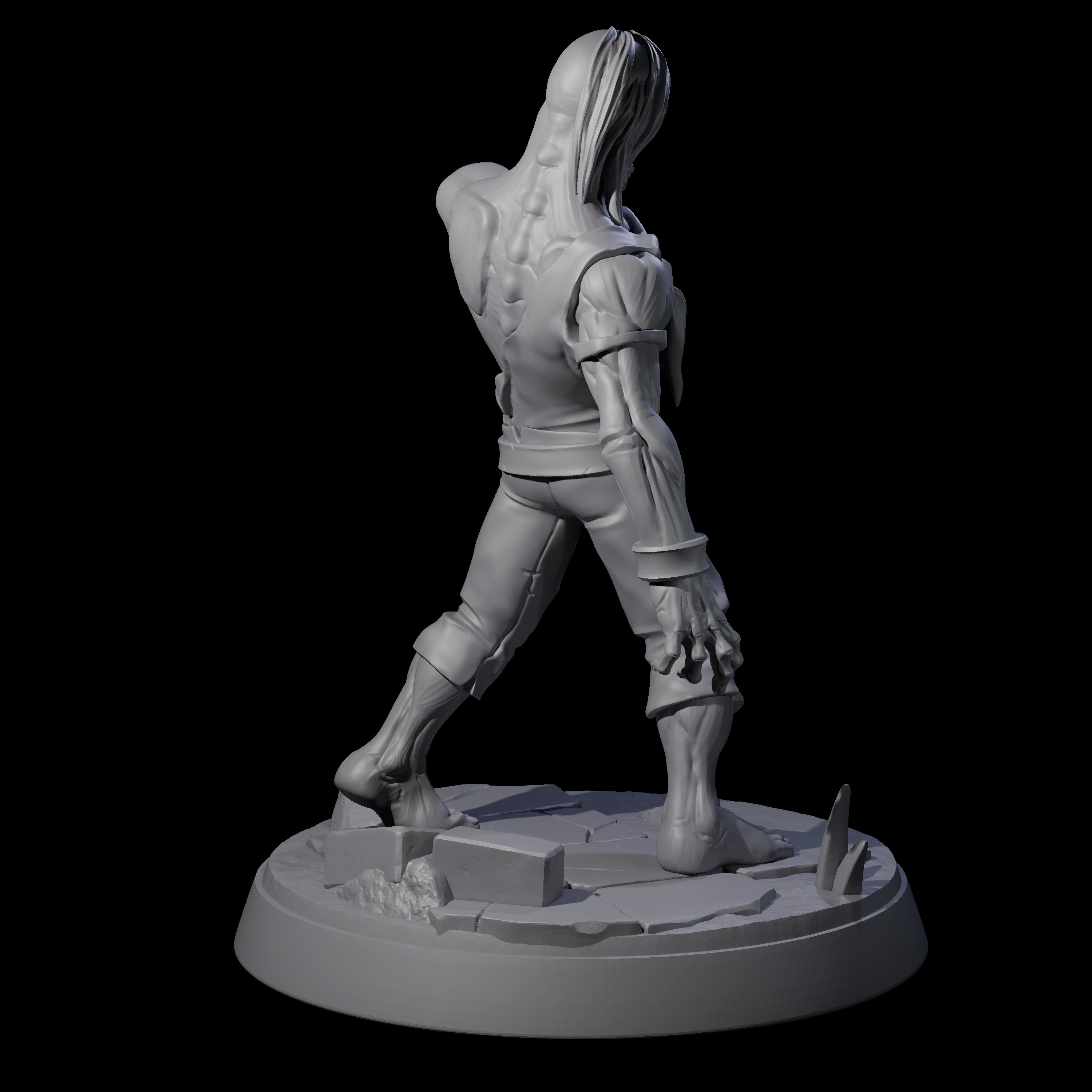 Rotten And Stinking Zombie Horror A Miniature for Dungeons and Dragons, Pathfinder or other TTRPGs