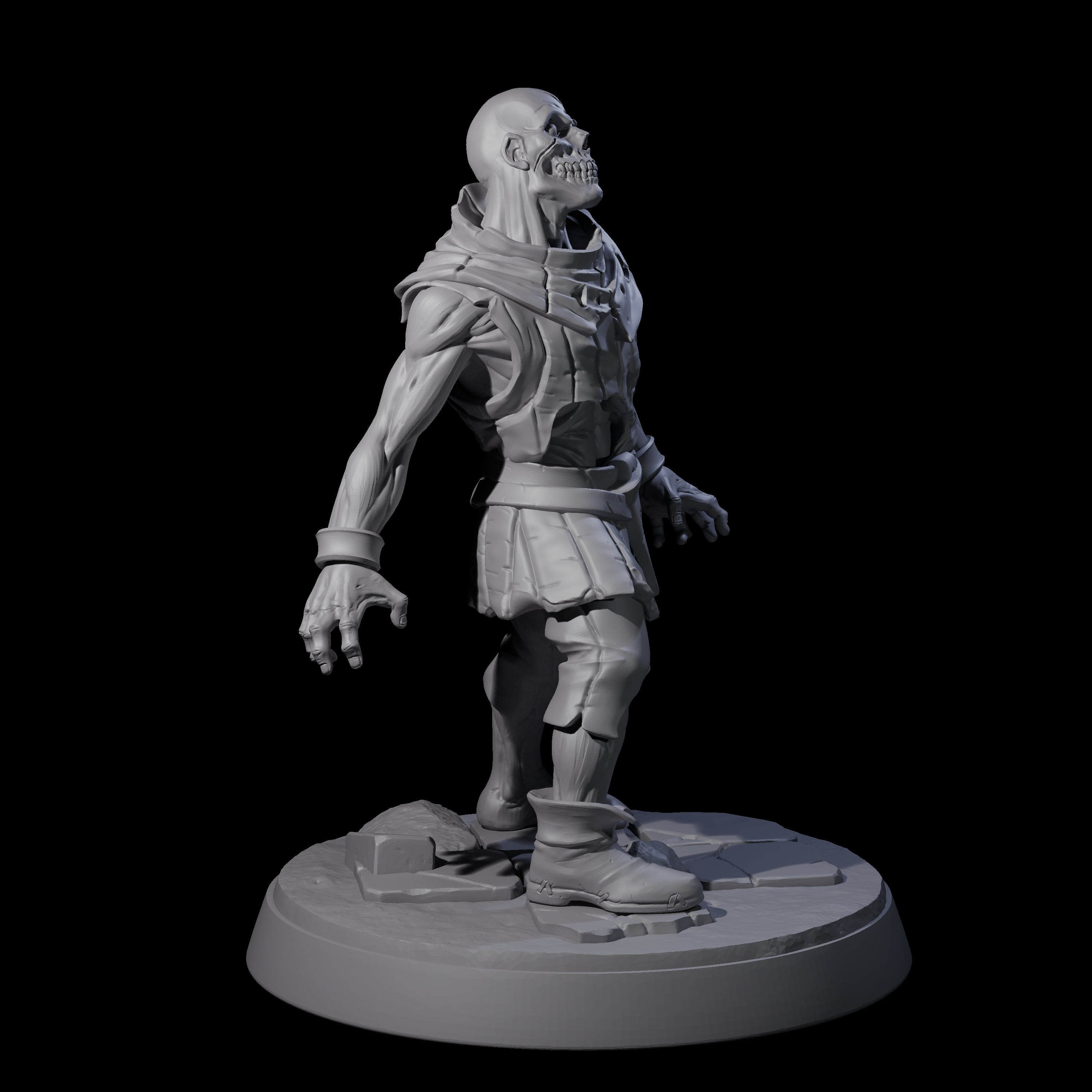 Rotten And Stinking Zombie Horror B Miniature for Dungeons and Dragons, Pathfinder or other TTRPGs