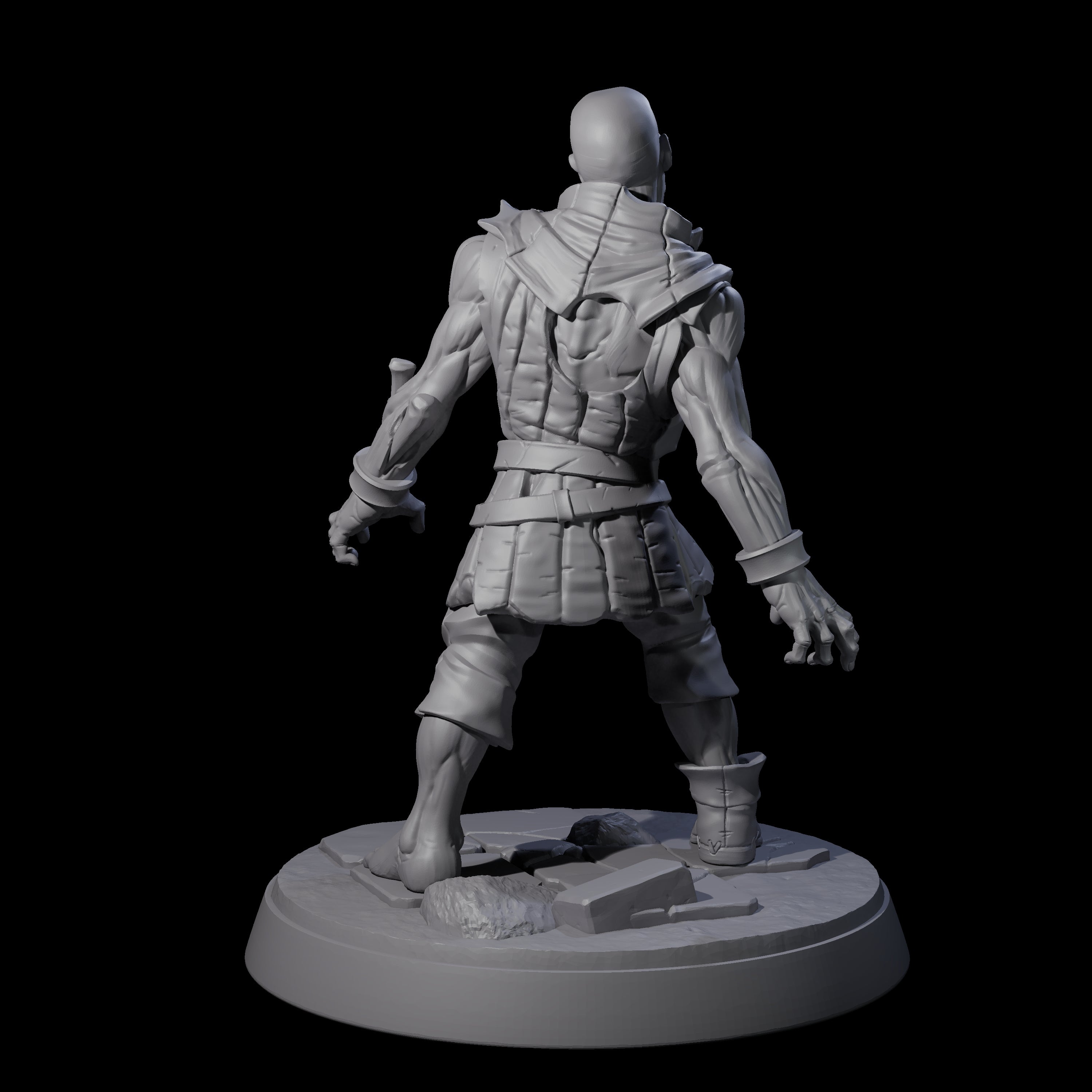 Rotten And Stinking Zombie Horror B Miniature for Dungeons and Dragons, Pathfinder or other TTRPGs