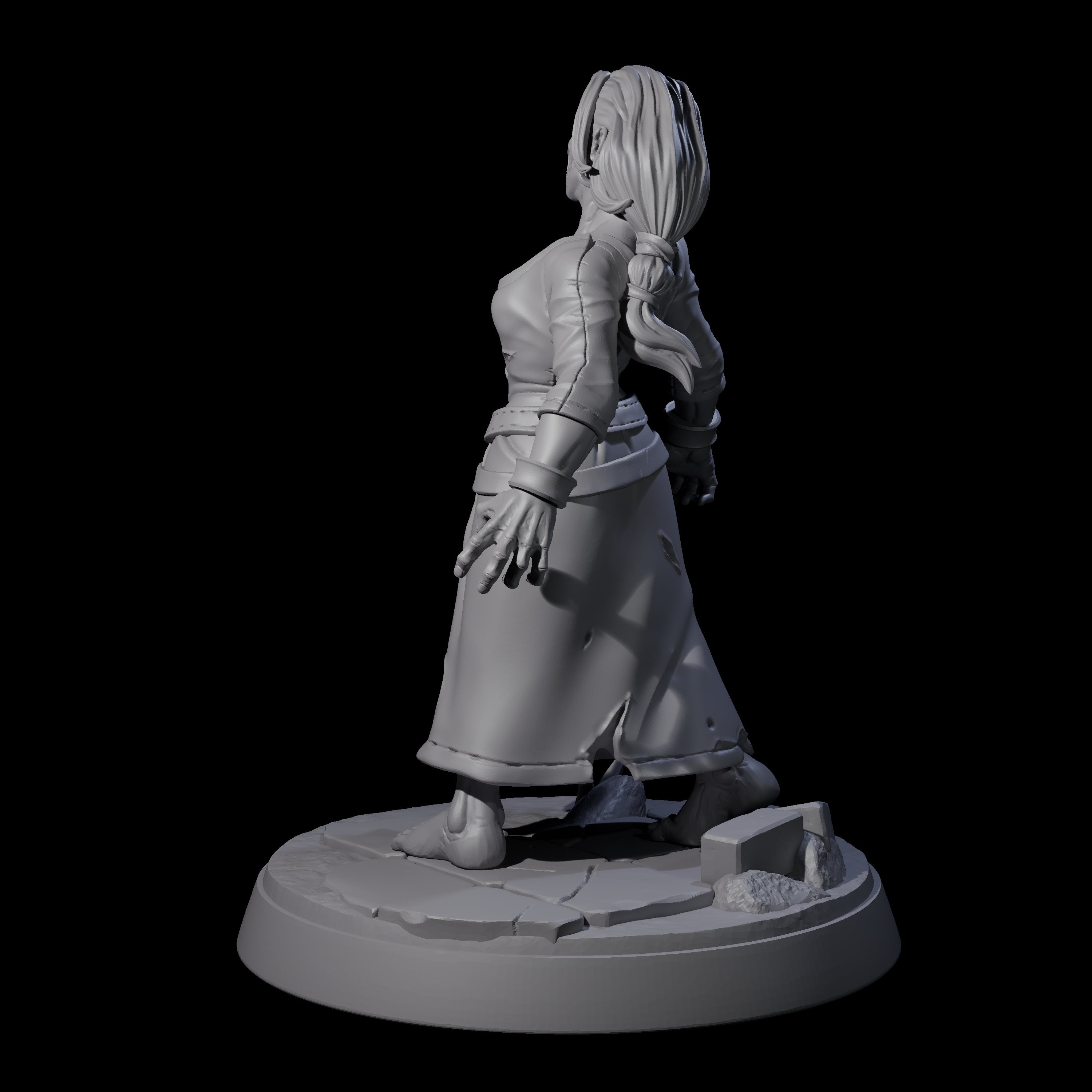 Rotten And Stinking Zombie Horror E Miniature for Dungeons and Dragons, Pathfinder or other TTRPGs