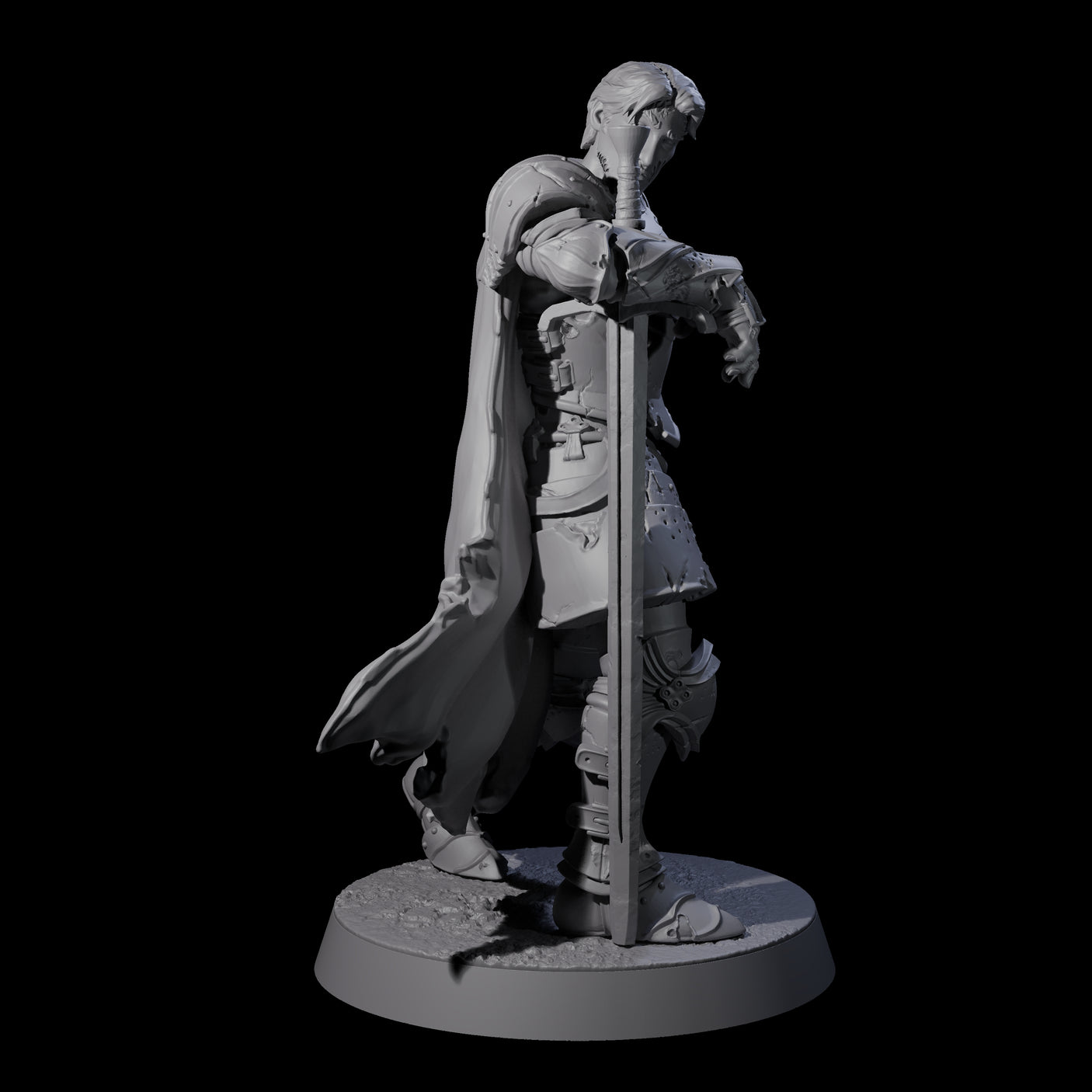 Rotting Prince A Miniature for Dungeons and Dragons, Pathfinder or other TTRPGs