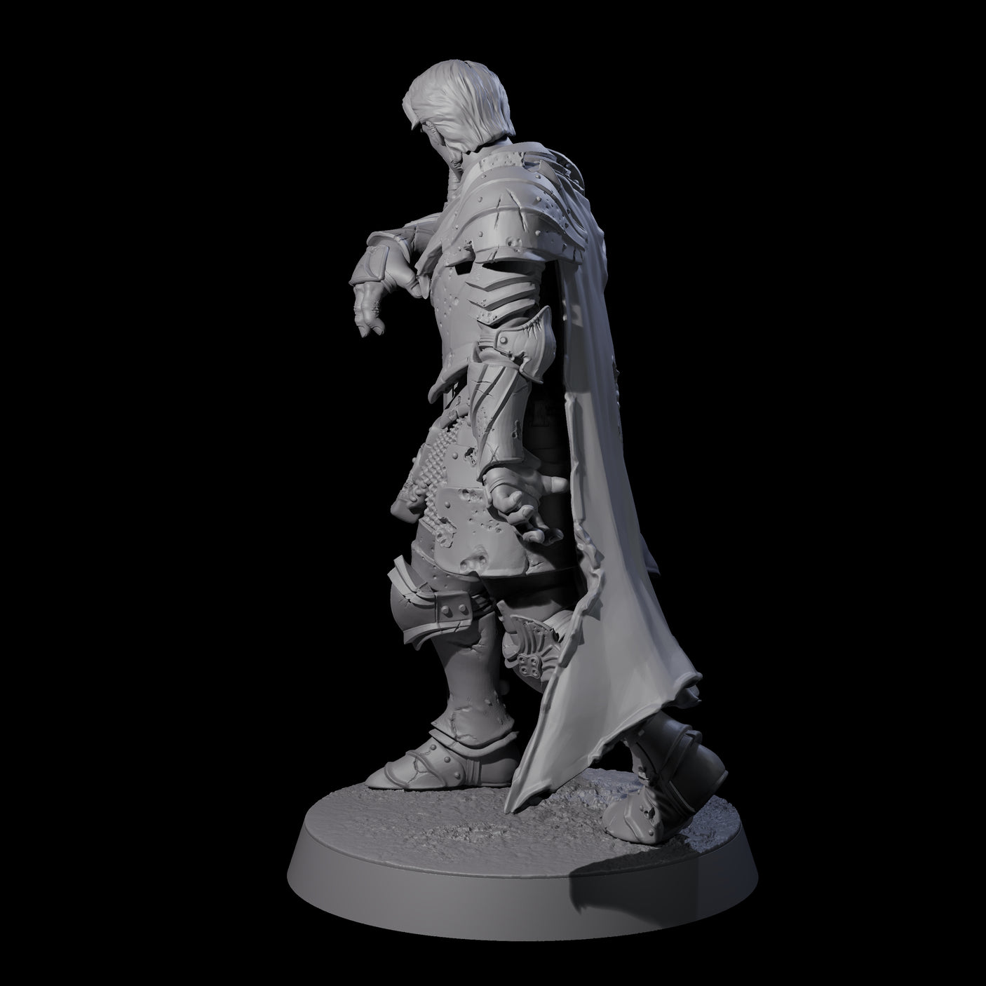 Rotting Prince A Miniature for Dungeons and Dragons, Pathfinder or other TTRPGs