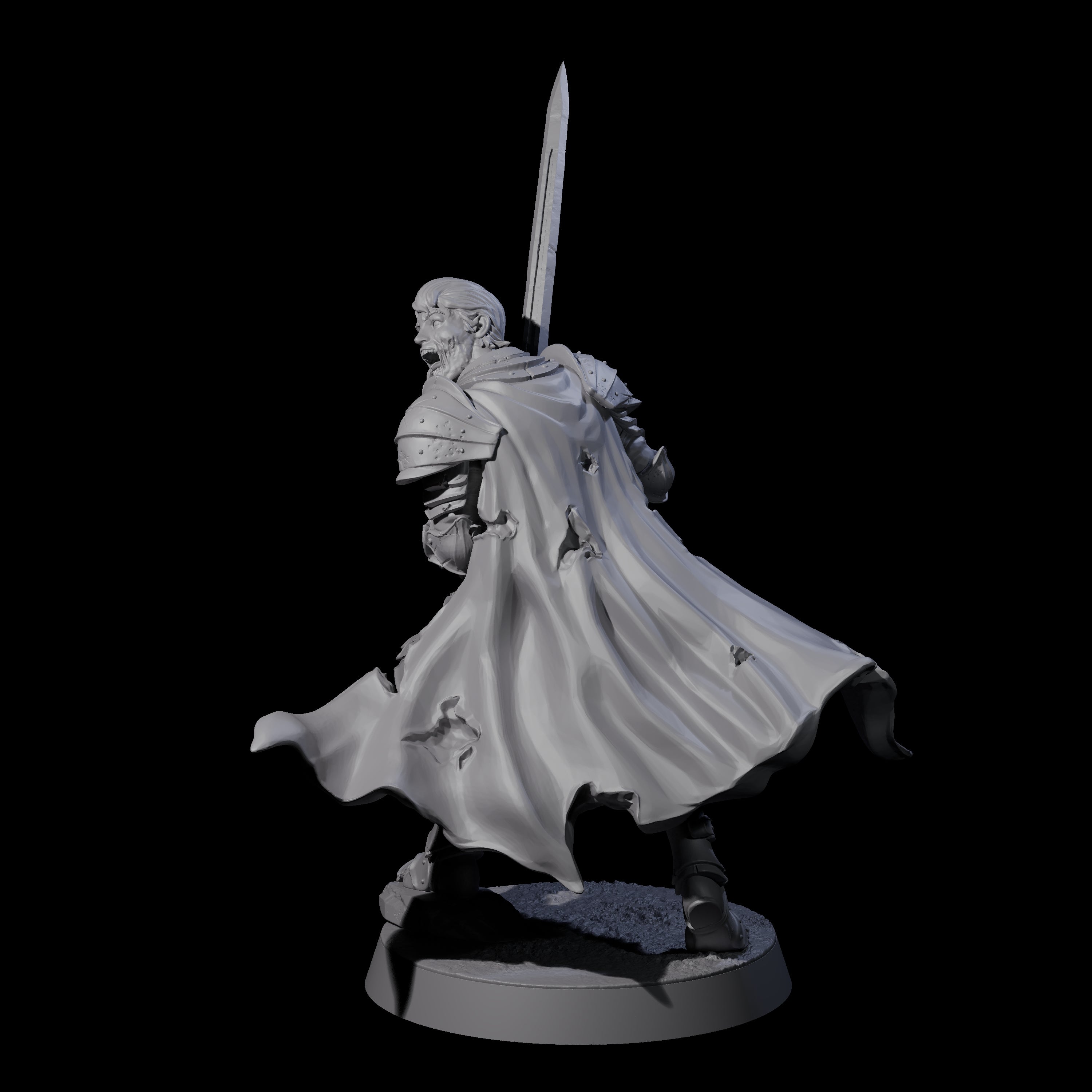 Rotting Prince C Miniature for Dungeons and Dragons, Pathfinder or other TTRPGs