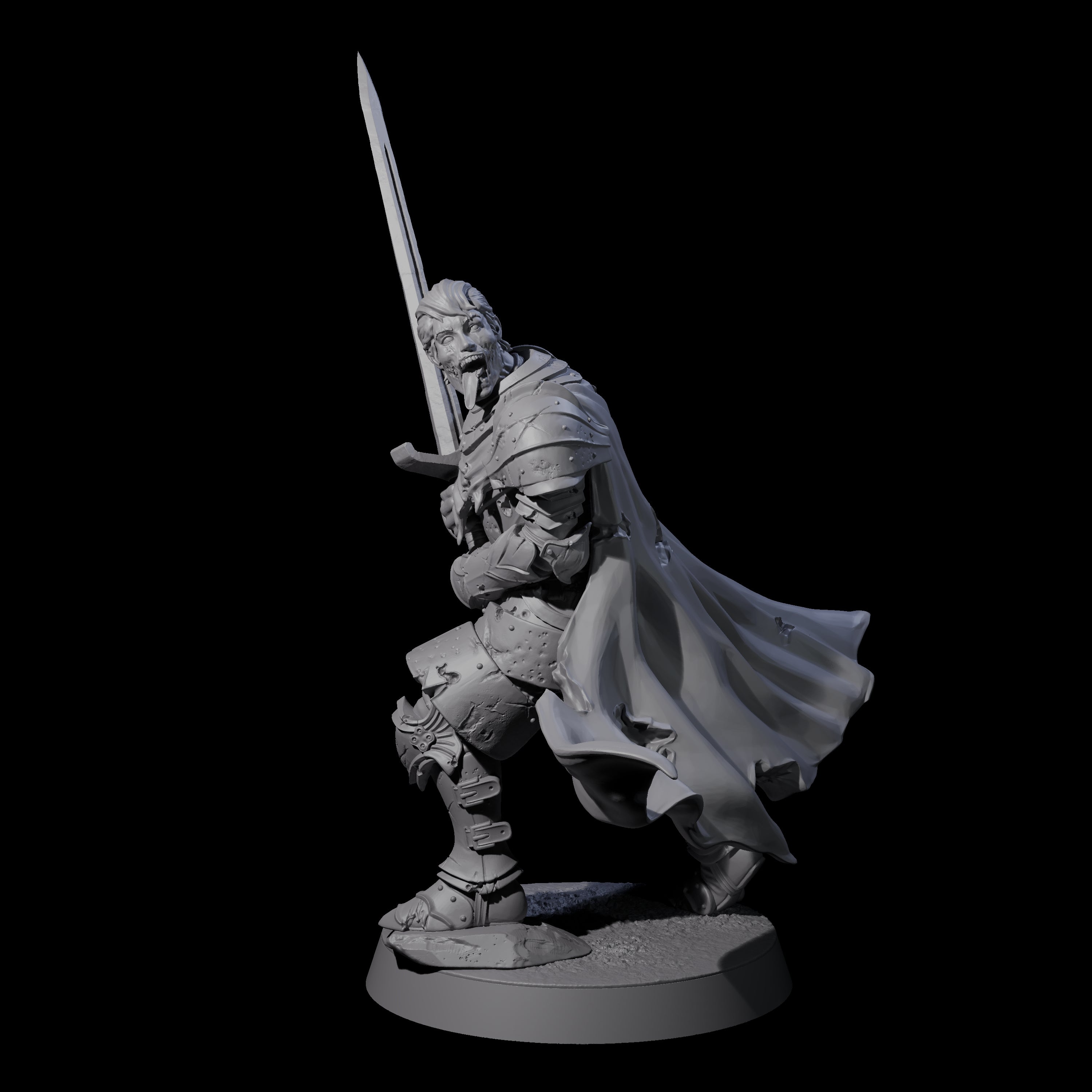 Rotting Prince C Miniature for Dungeons and Dragons, Pathfinder or other TTRPGs