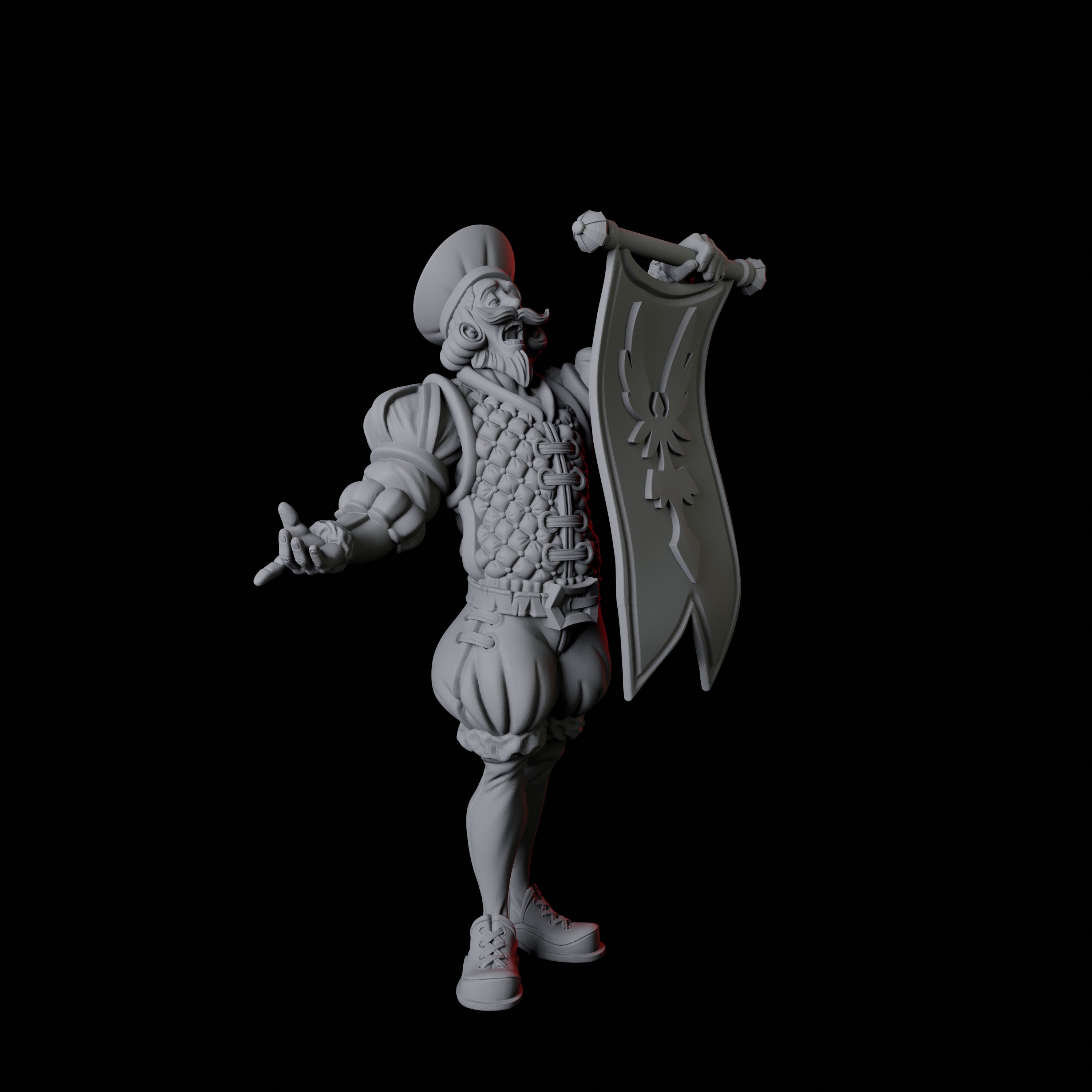 Royal Announcer Miniature for Dungeons and Dragons - Myth Forged