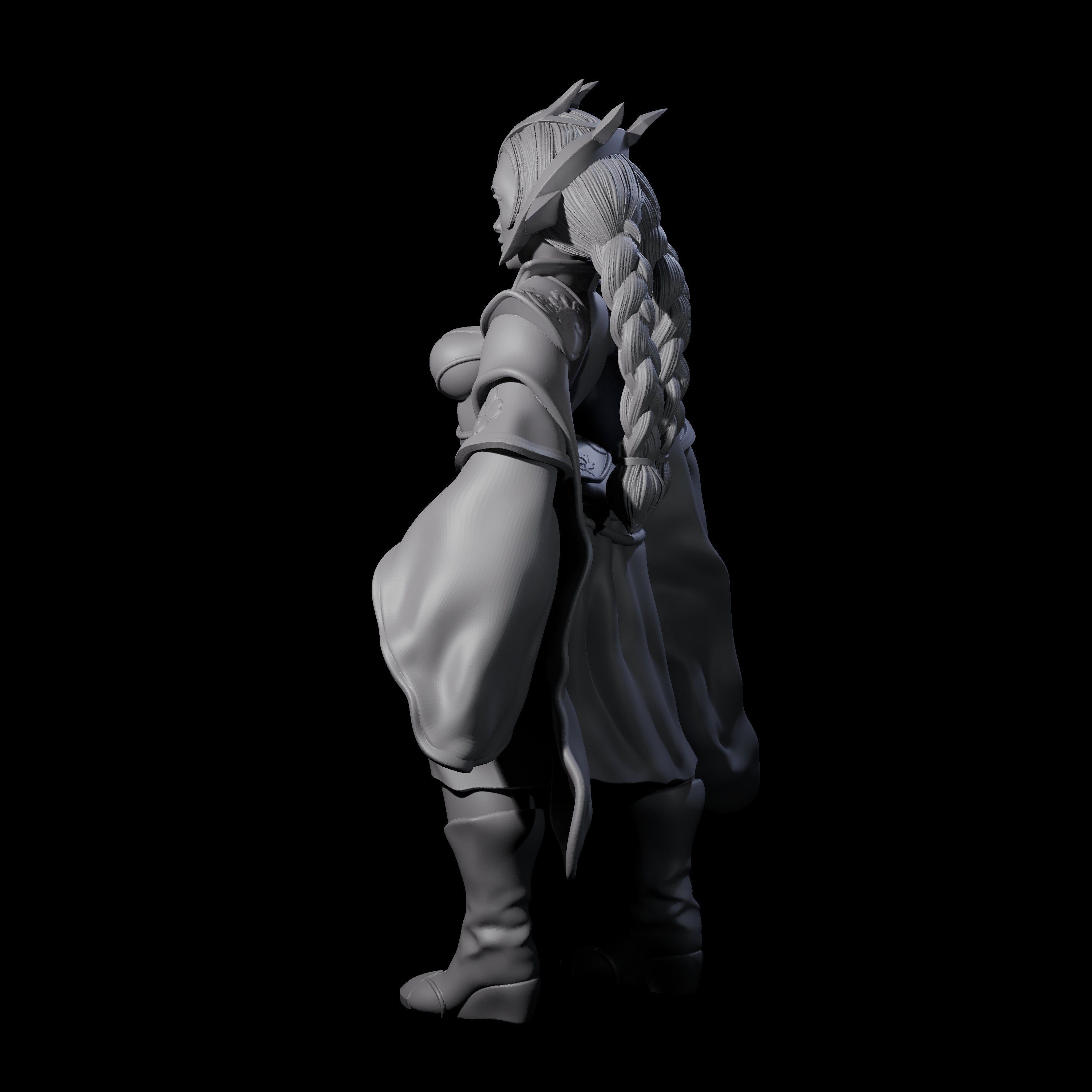 Roysia - High Priestess Miniature for Dungeons and Dragons, Pathfinder or other TTRPGs