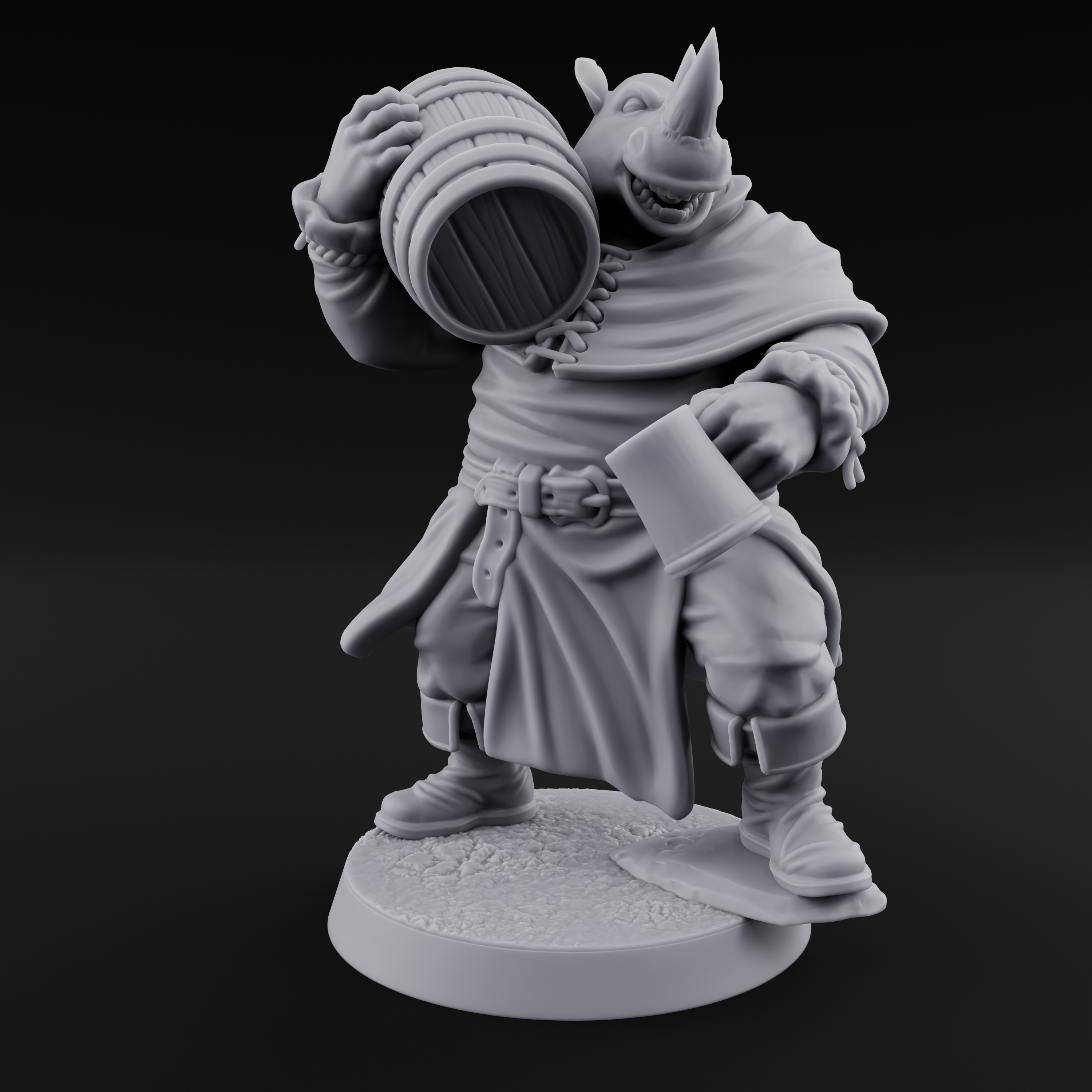 Rustic Beastman Villager A