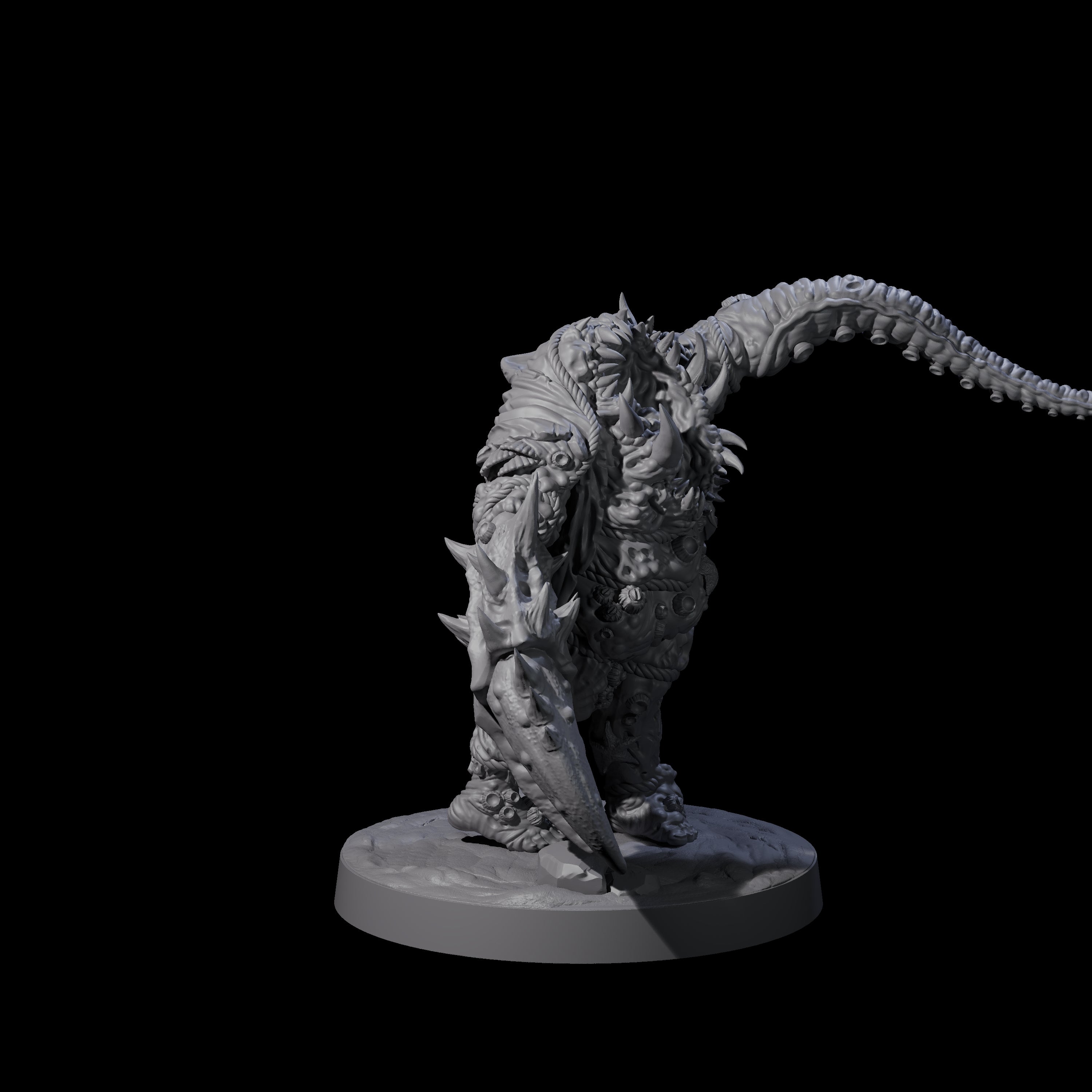Salty Abyssal Spawn A Miniature for Dungeons and Dragons, Pathfinder or other TTRPGs