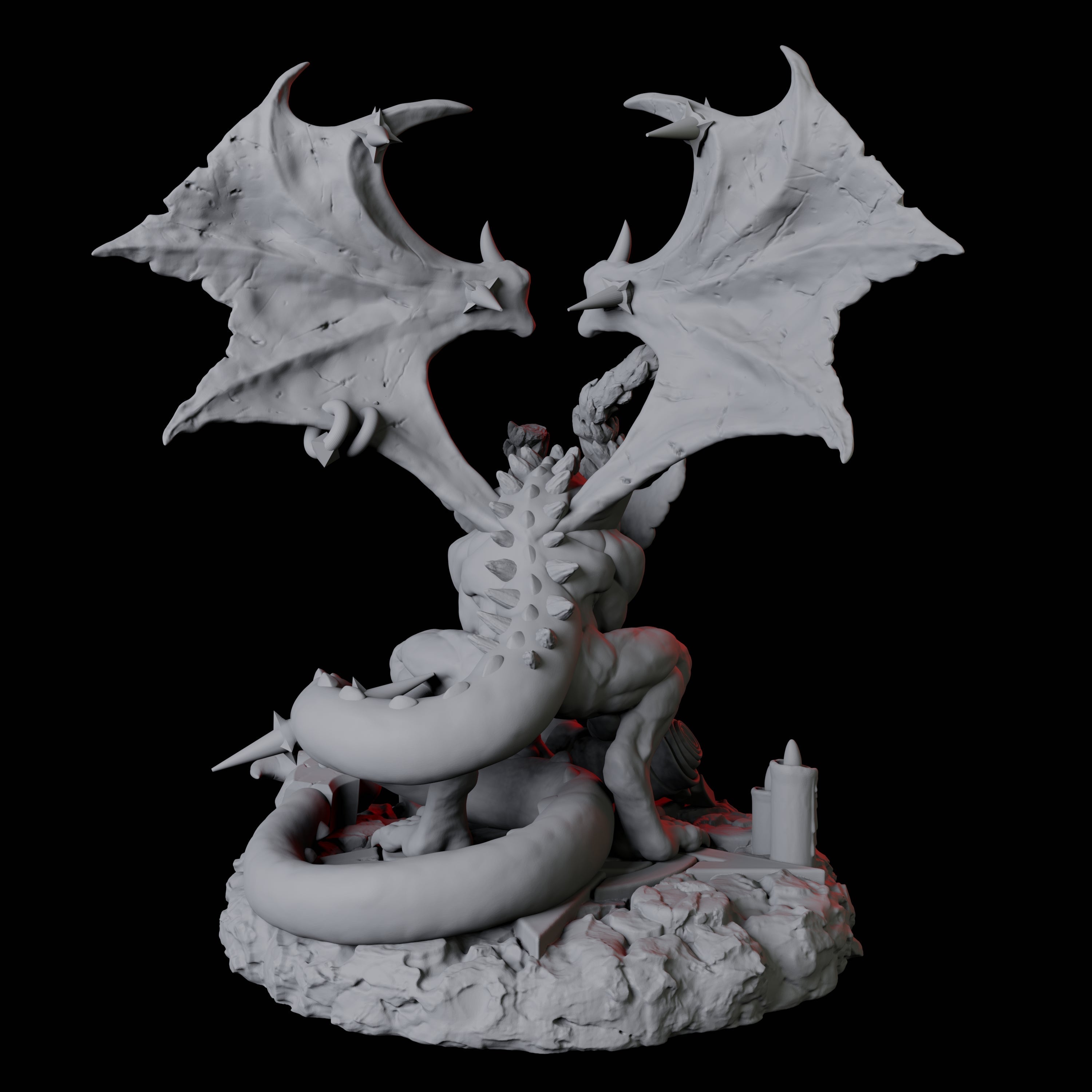 Sassy Imp A Miniature for Dungeons and Dragons, Pathfinder or other TTRPGs