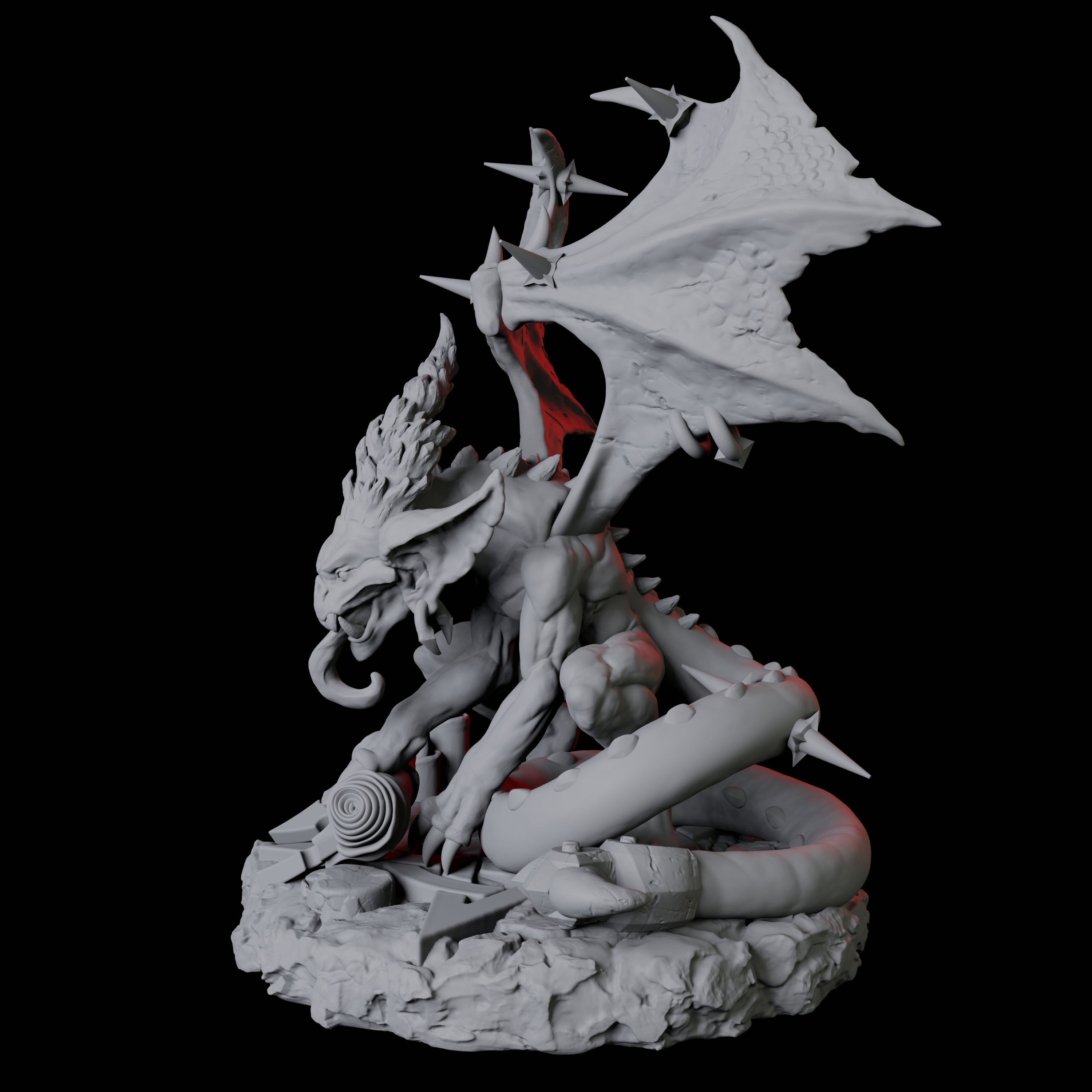 Sassy Imp A Miniature for Dungeons and Dragons, Pathfinder or other TTRPGs