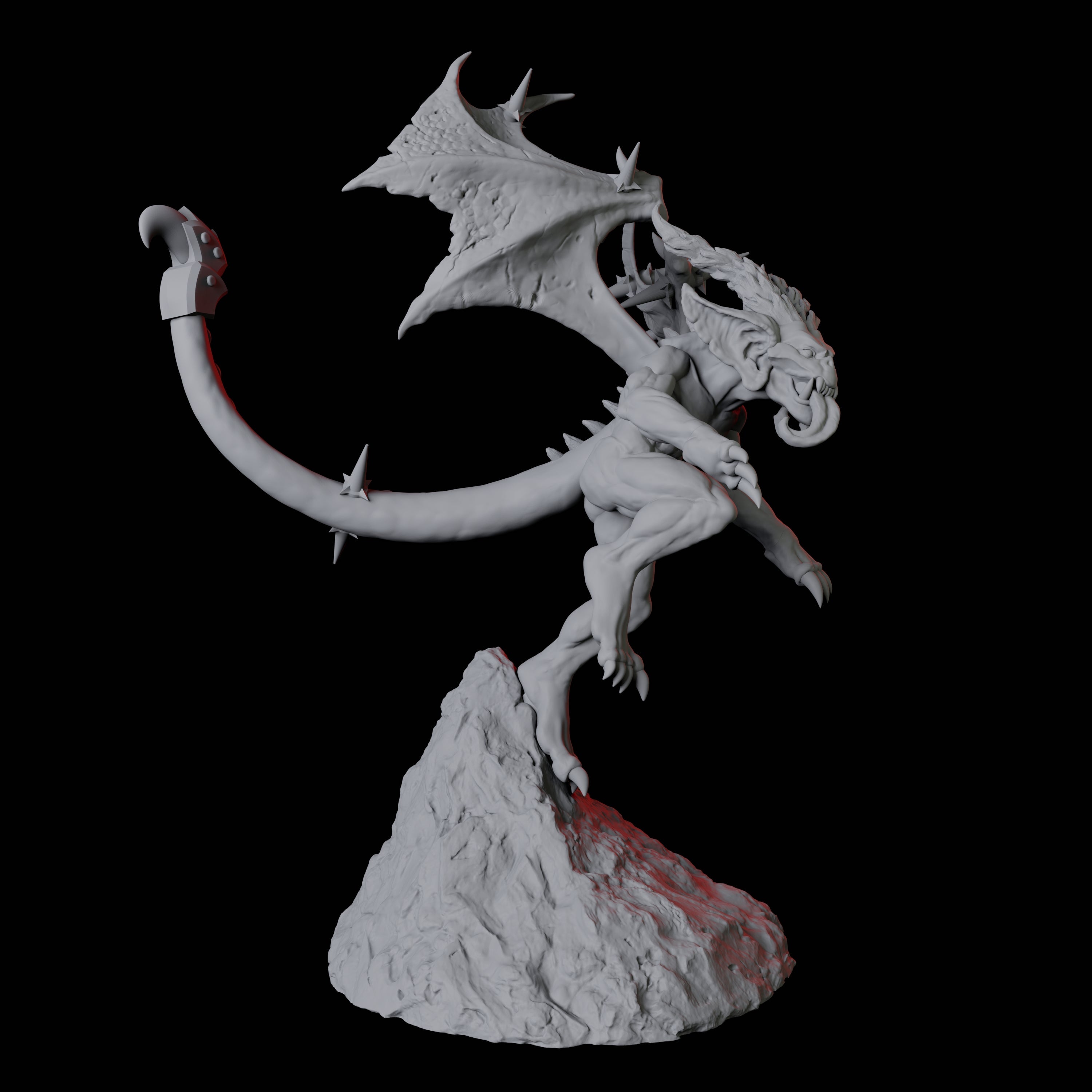 Sassy Imp D Miniature for Dungeons and Dragons, Pathfinder or other TTRPGs