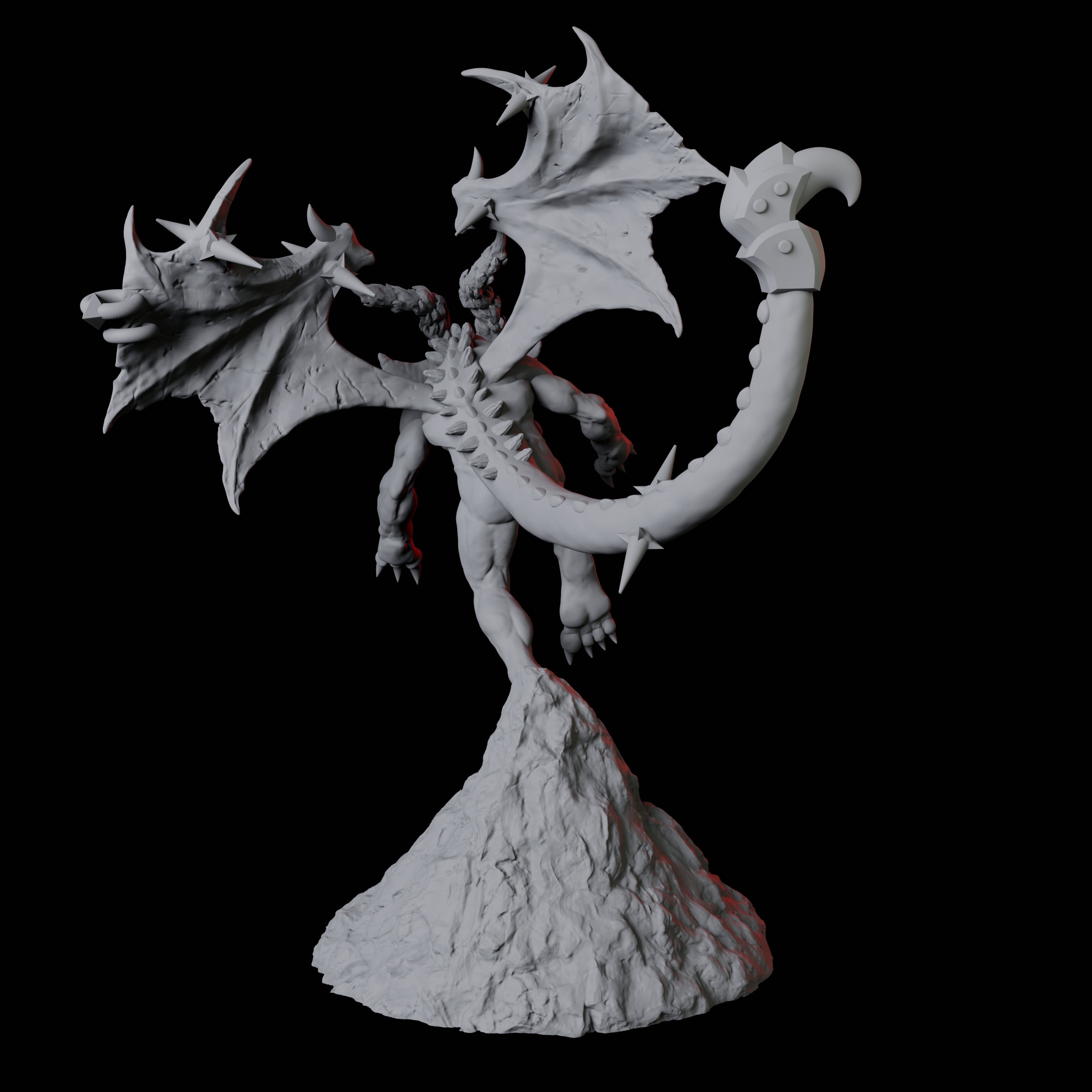 Sassy Imp D Miniature for Dungeons and Dragons, Pathfinder or other TTRPGs