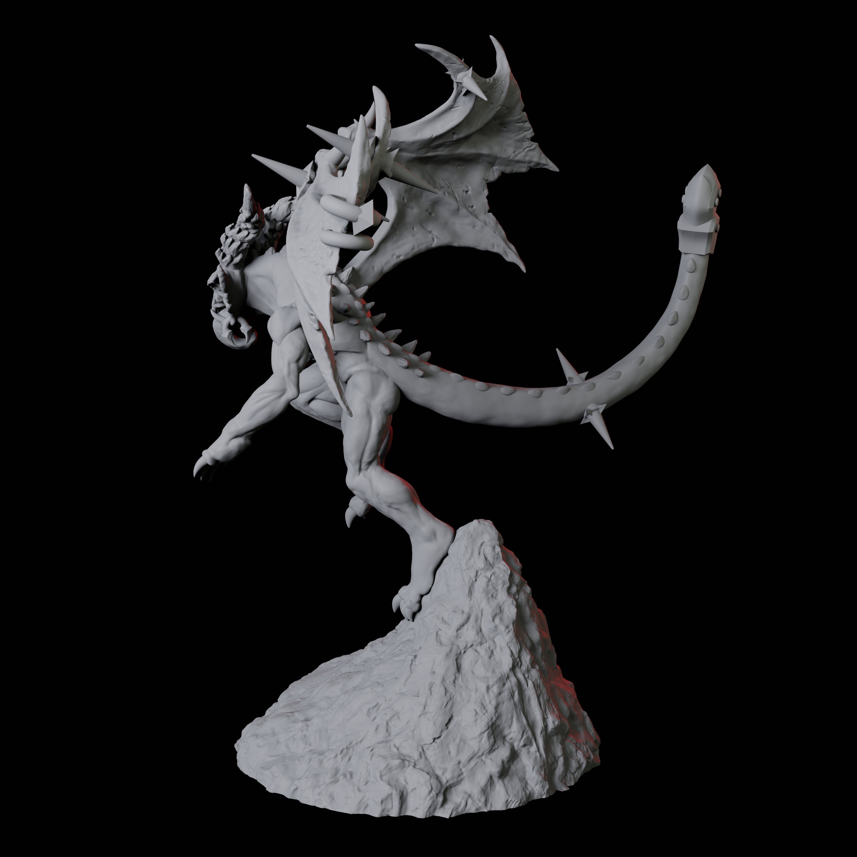 Sassy Imp D Miniature for Dungeons and Dragons, Pathfinder or other TTRPGs