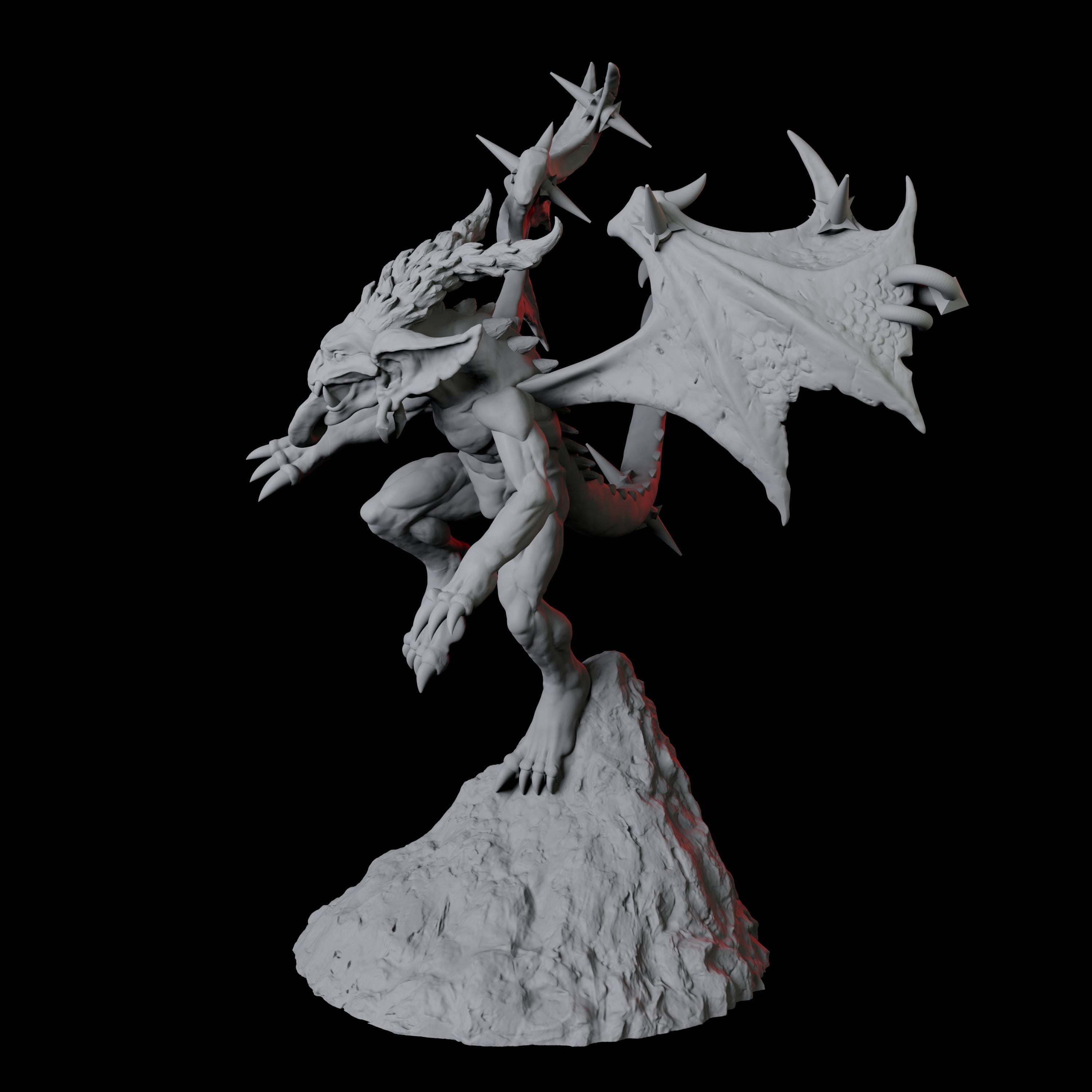 Sassy Imp D Miniature for Dungeons and Dragons, Pathfinder or other TTRPGs