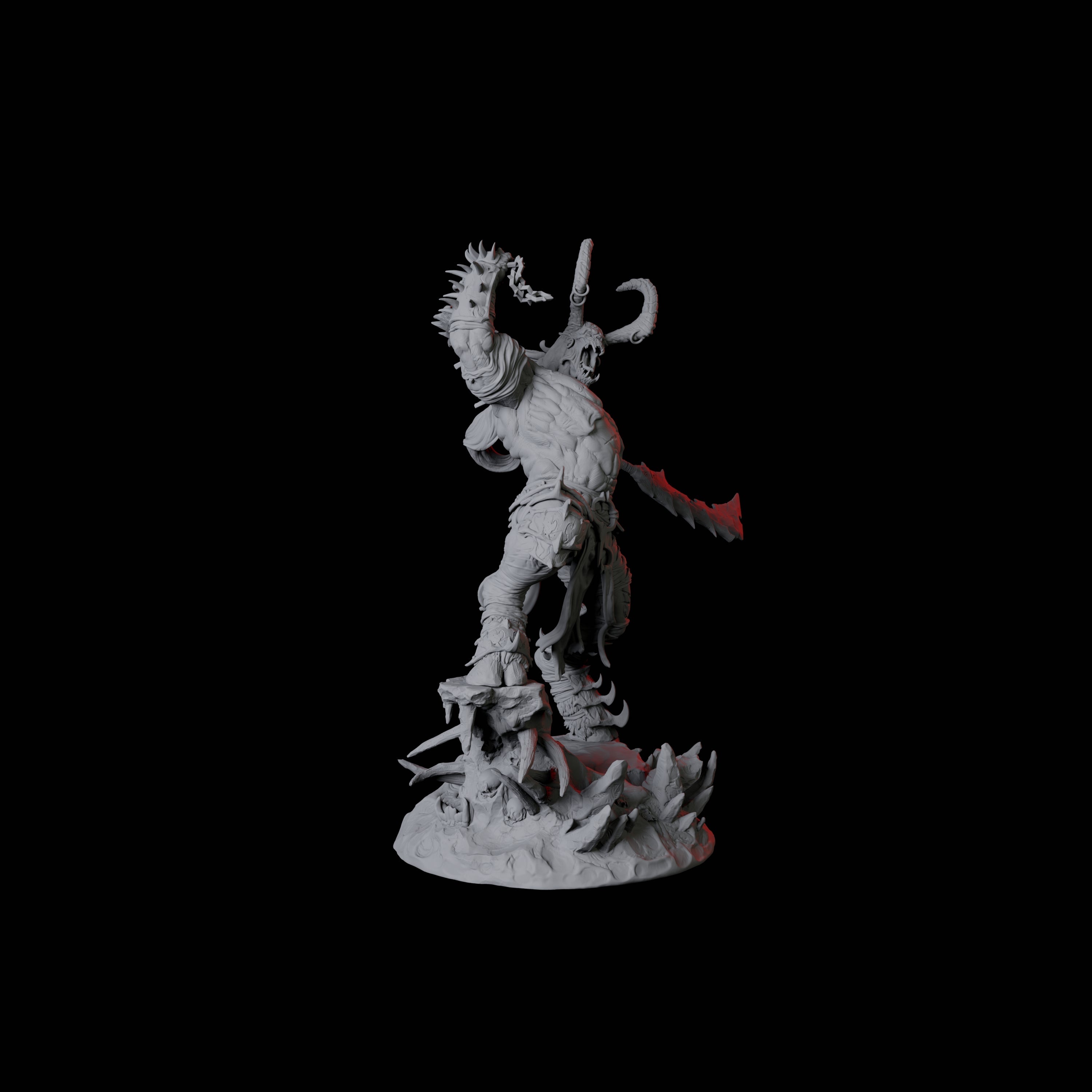 Savage Roru Demon A Miniature for Dungeons and Dragons, Pathfinder or other TTRPGs