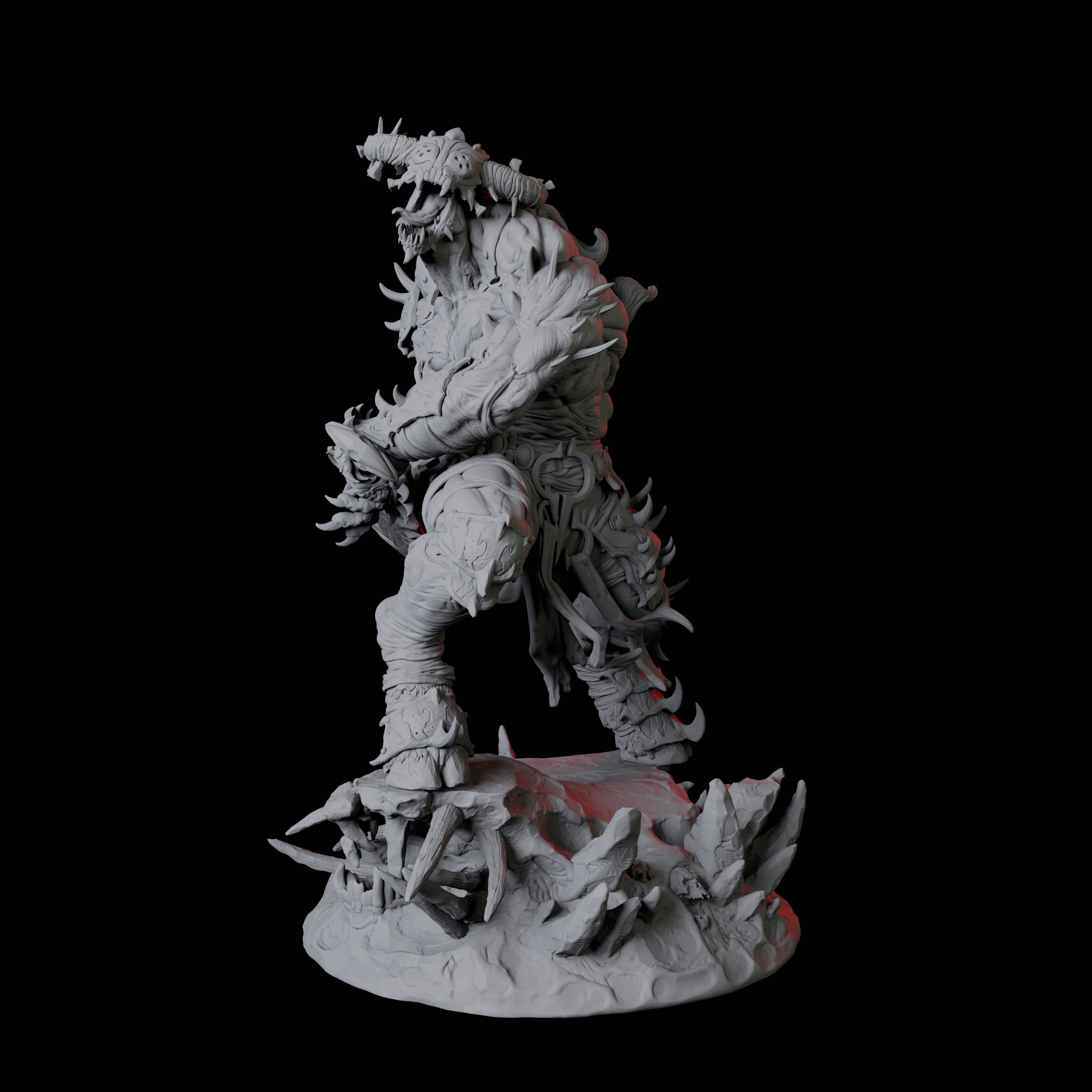 Savage Roru Demon D Miniature for Dungeons and Dragons, Pathfinder or other TTRPGs