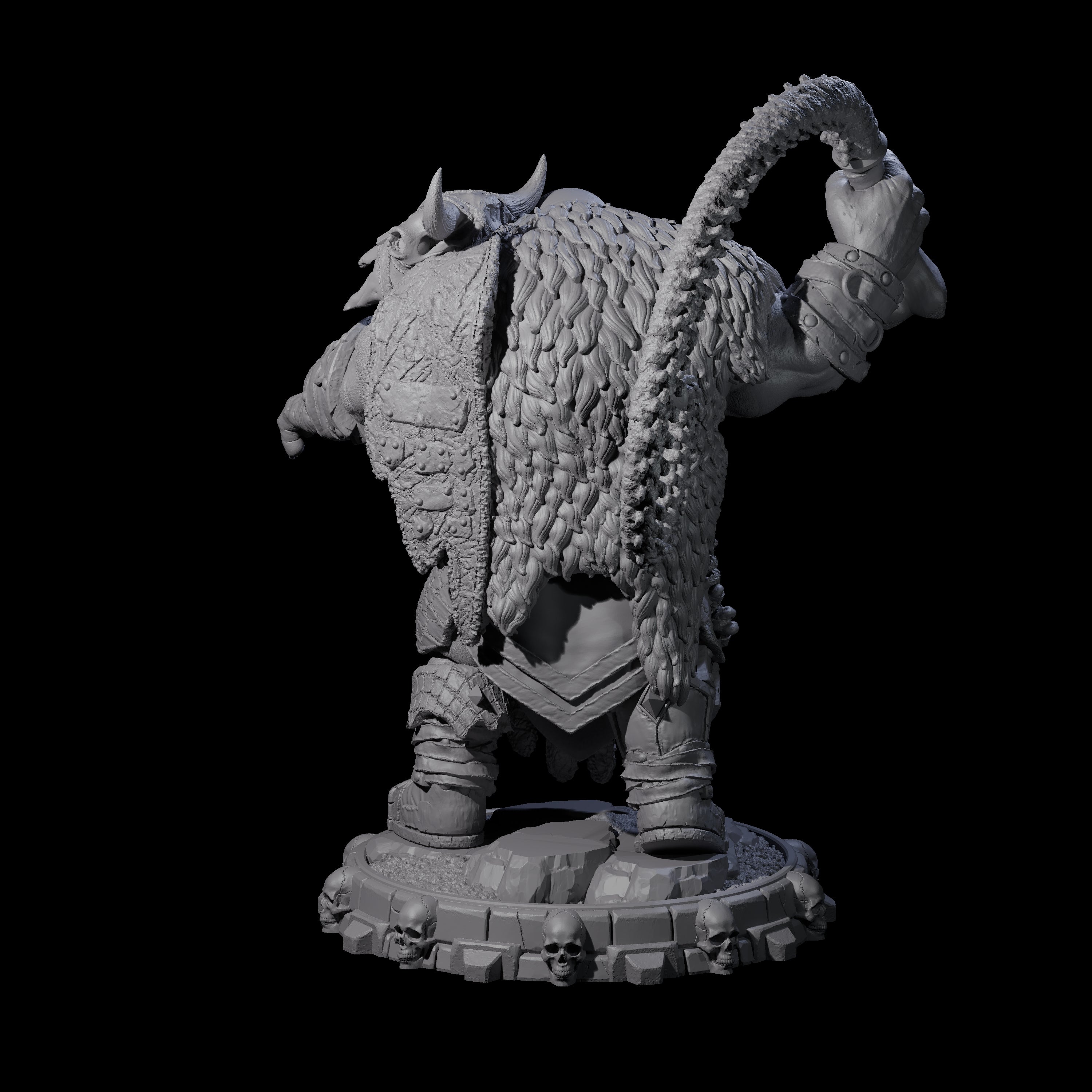 Savage Skullmarch Ogre B Miniature for Dungeons and Dragons, Pathfinder or other TTRPGs
