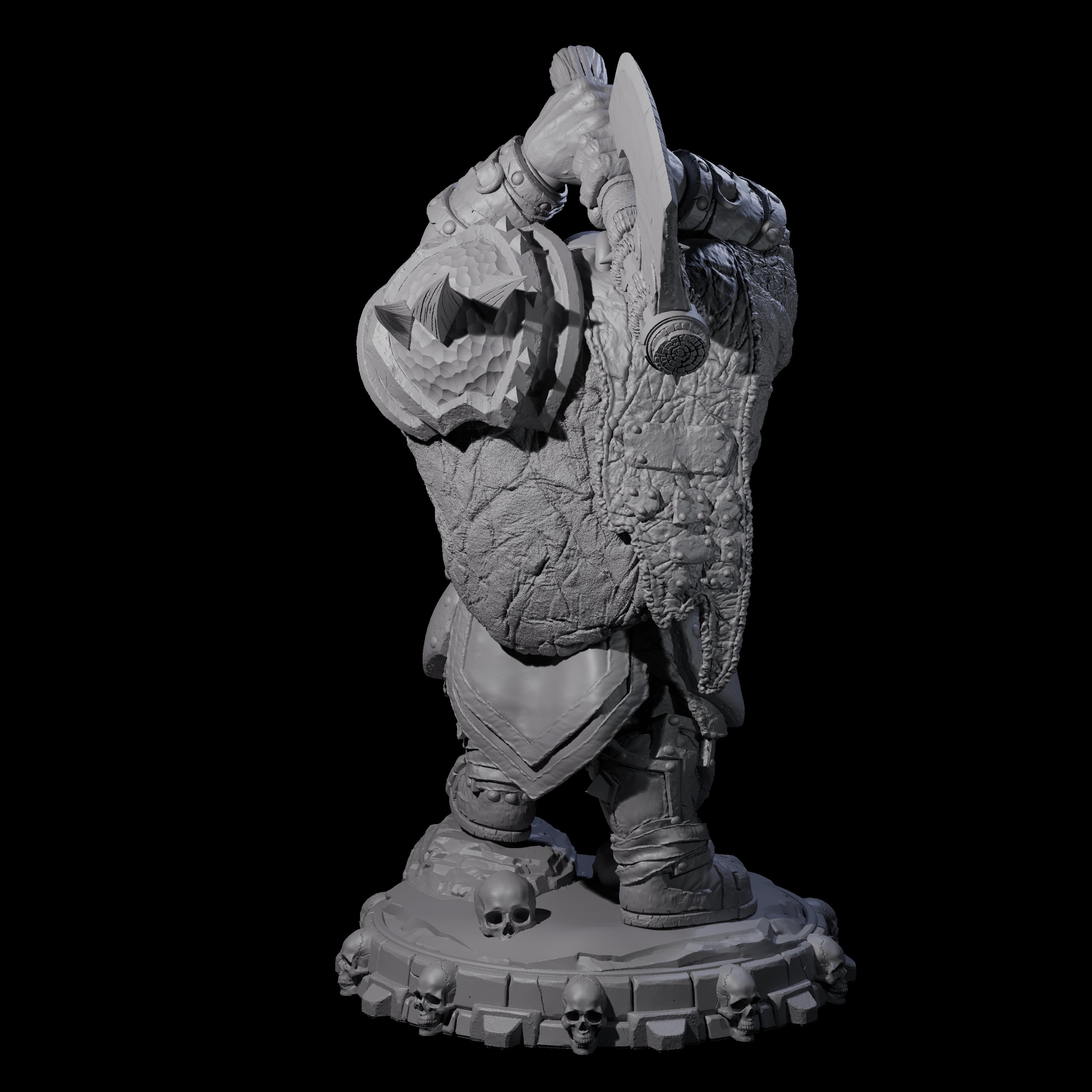Savage Skullmarch Ogre K Miniature for Dungeons and Dragons, Pathfinder or other TTRPGs
