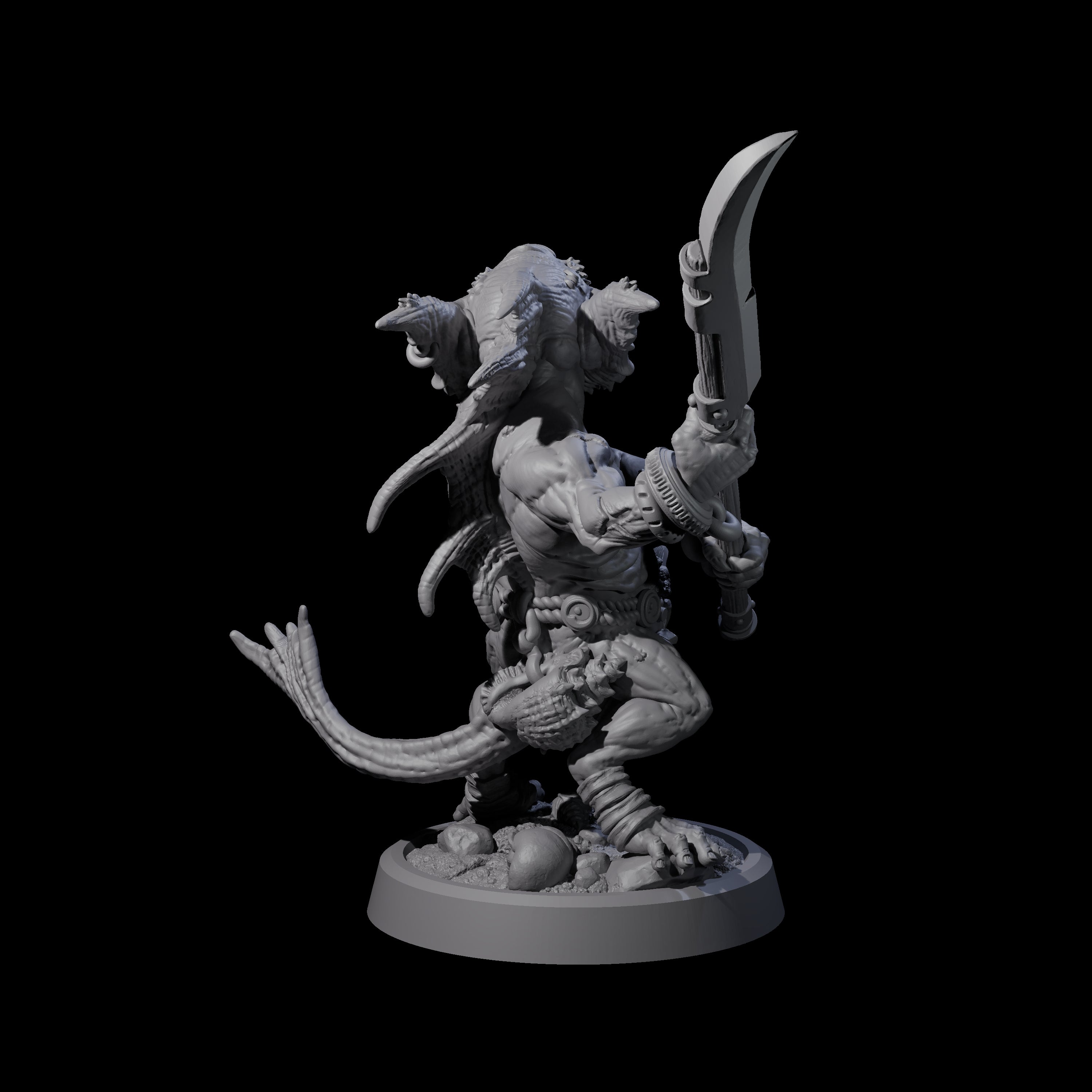 Scabby Brine Goblin A Miniature for Dungeons and Dragons, Pathfinder or other TTRPGs