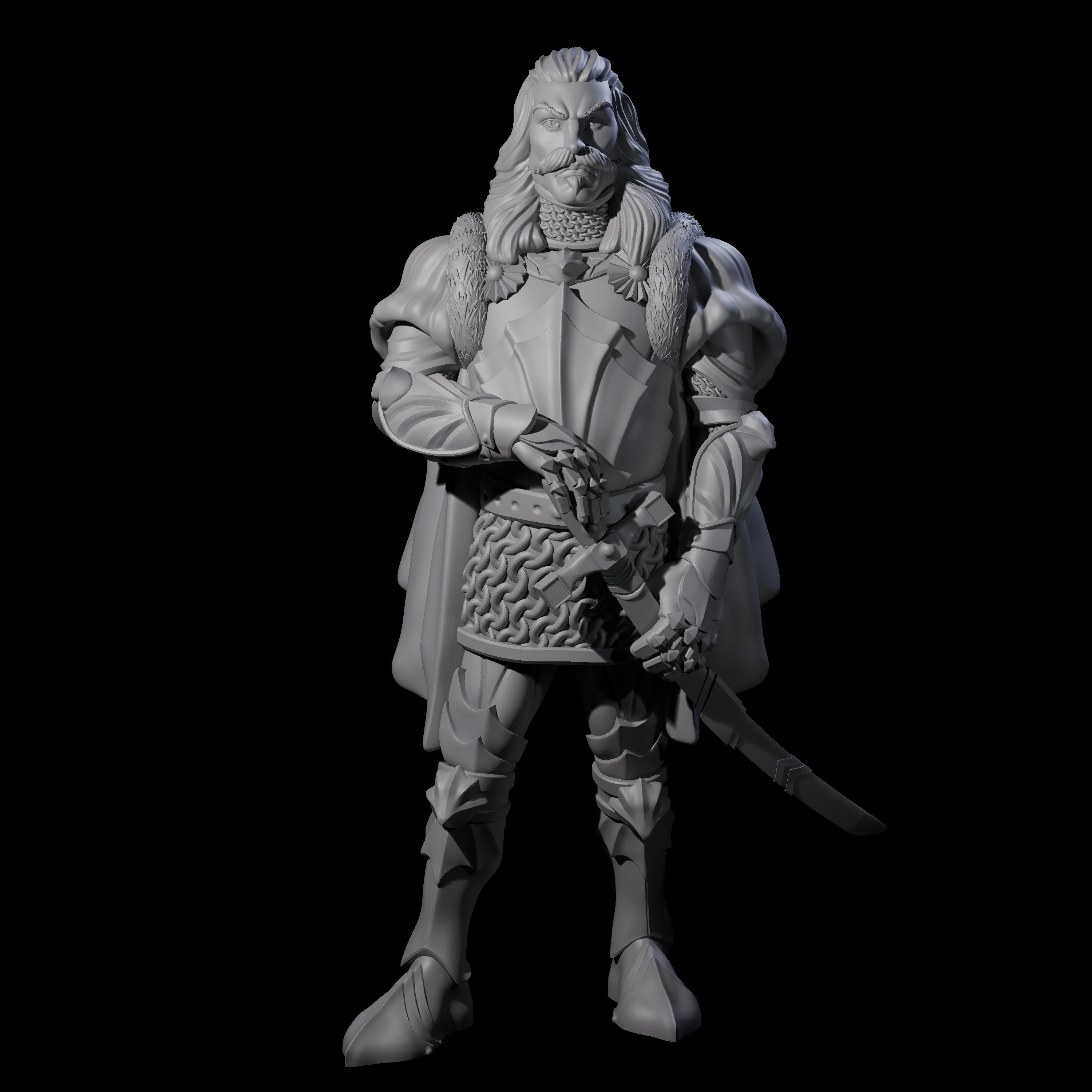 Sceptical Nobleman Miniature for Dungeons and Dragons, Pathfinder or other TTRPGs