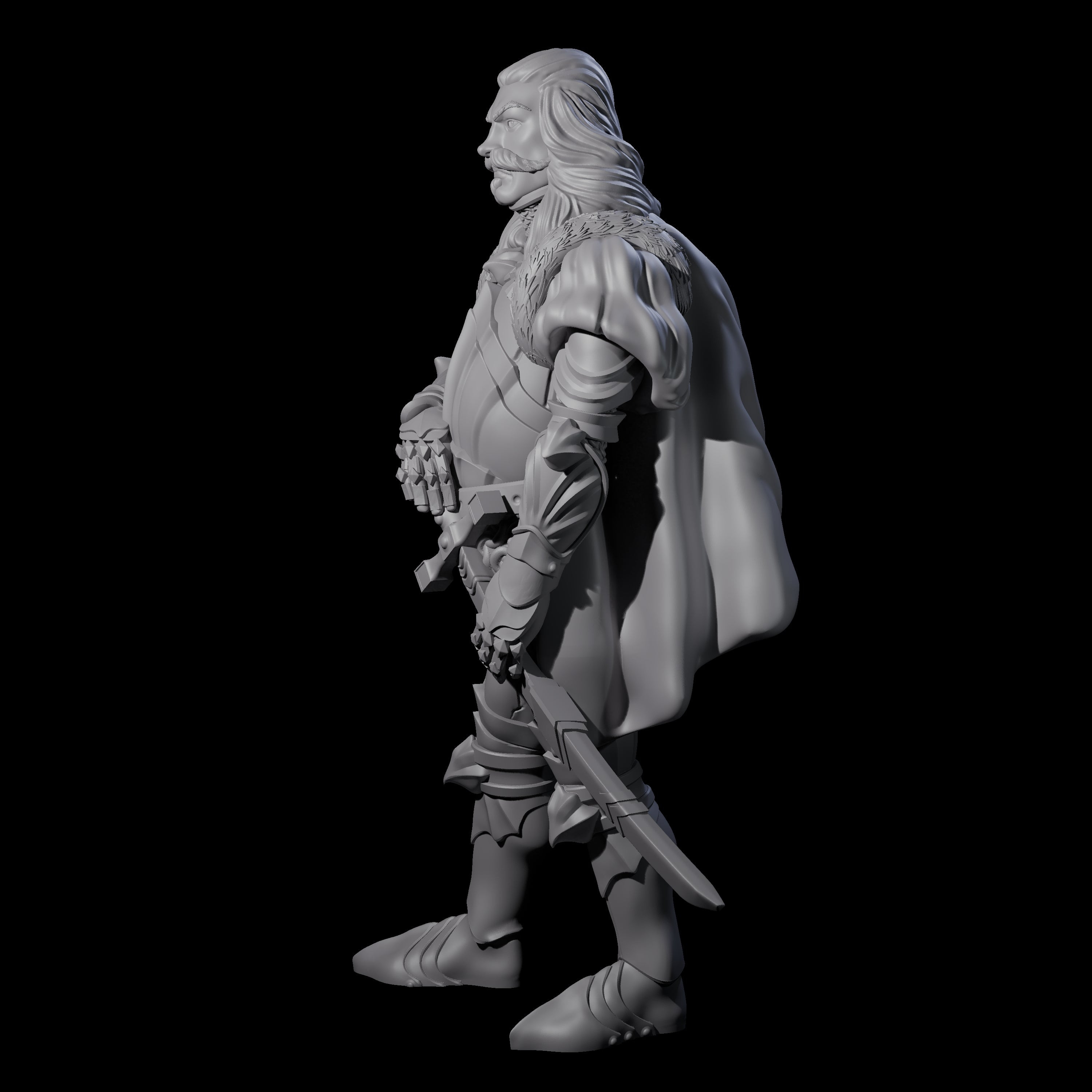 Sceptical Nobleman Miniature for Dungeons and Dragons, Pathfinder or other TTRPGs