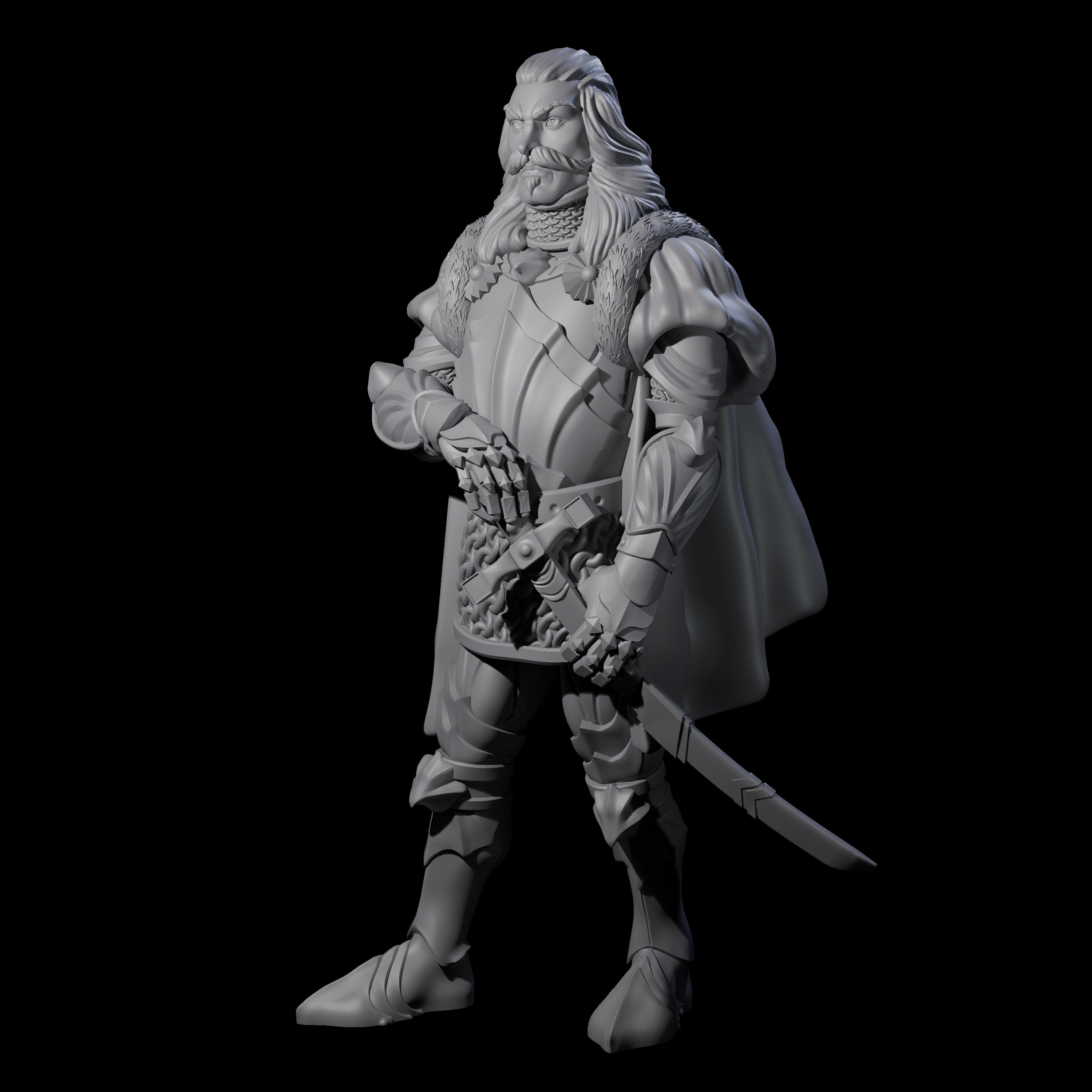 Sceptical Nobleman Miniature for Dungeons and Dragons, Pathfinder or other TTRPGs