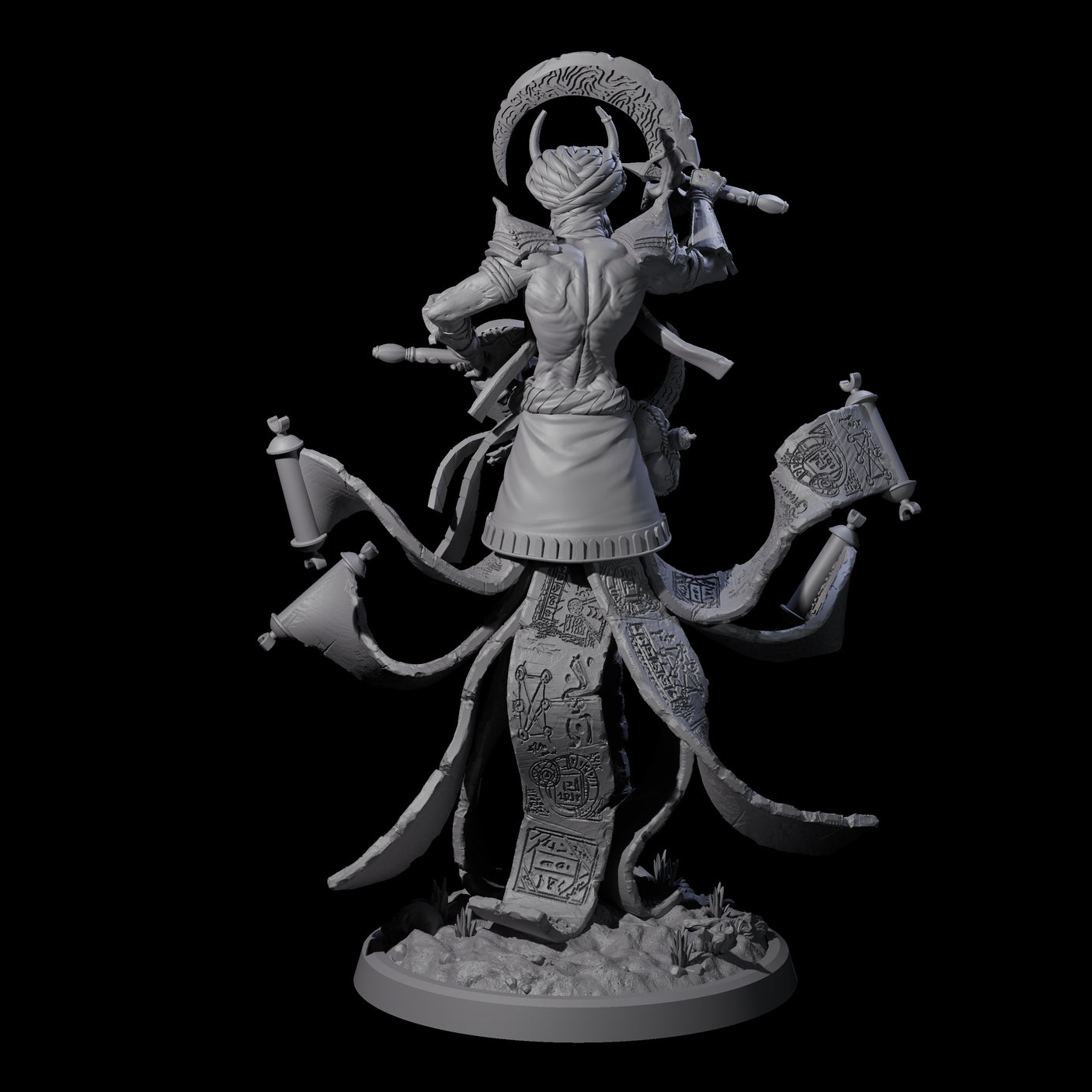 Scheming Contract Devil A Miniature for Dungeons and Dragons, Pathfinder or other TTRPGs