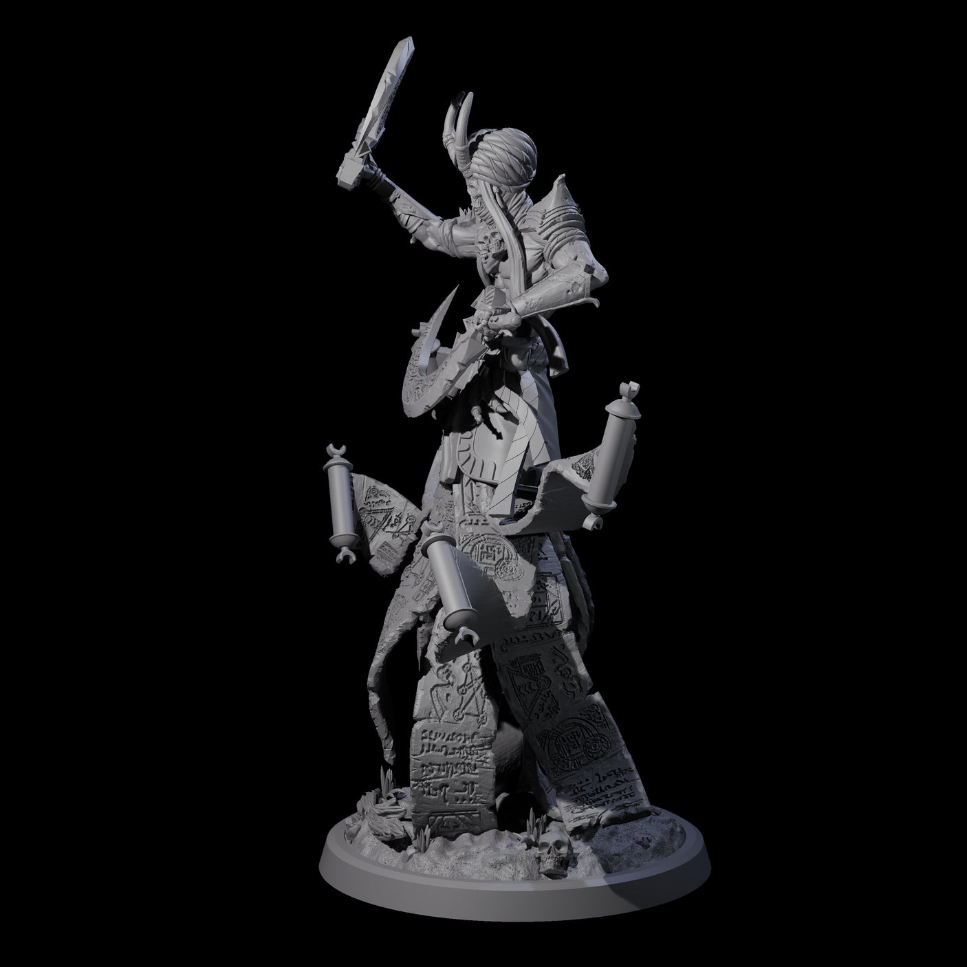 Scheming Contract Devil A Miniature for Dungeons and Dragons, Pathfinder or other TTRPGs