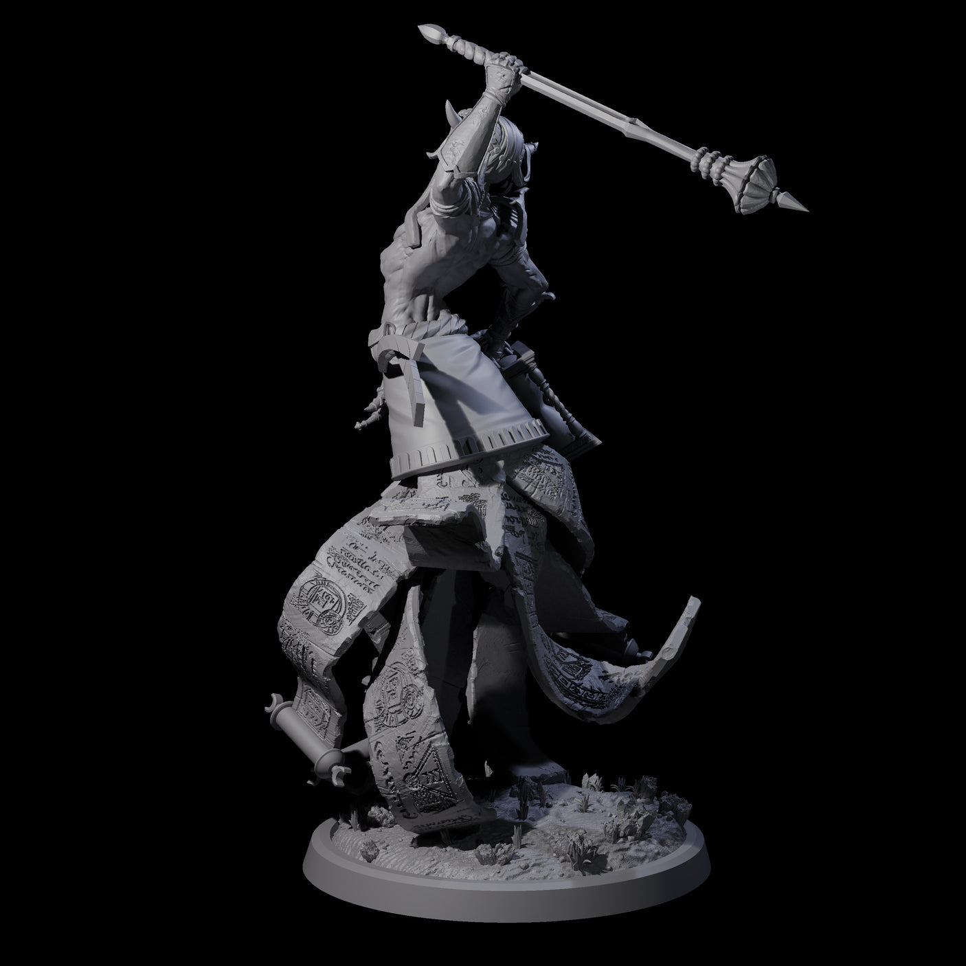 Scheming Contract Devil B Miniature for Dungeons and Dragons, Pathfinder or other TTRPGs