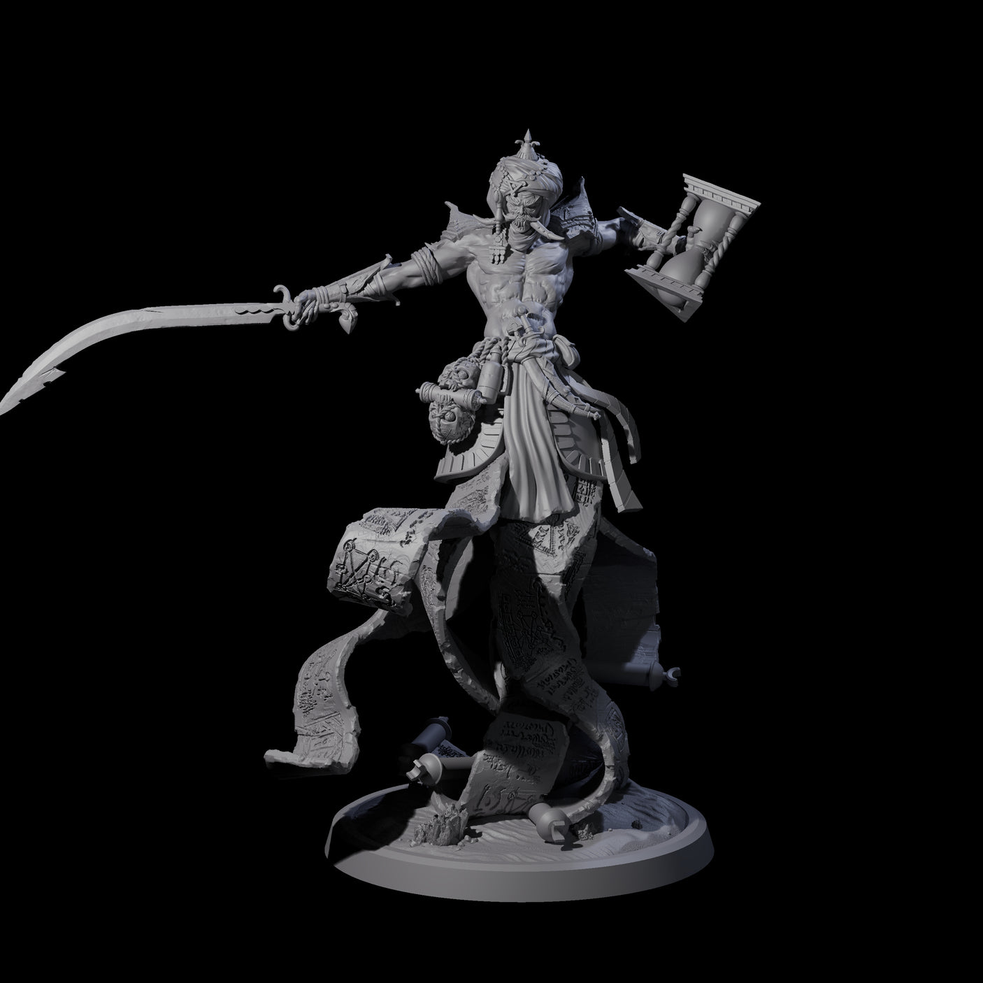 Scheming Contract Devil C Miniature for Dungeons and Dragons, Pathfinder or other TTRPGs