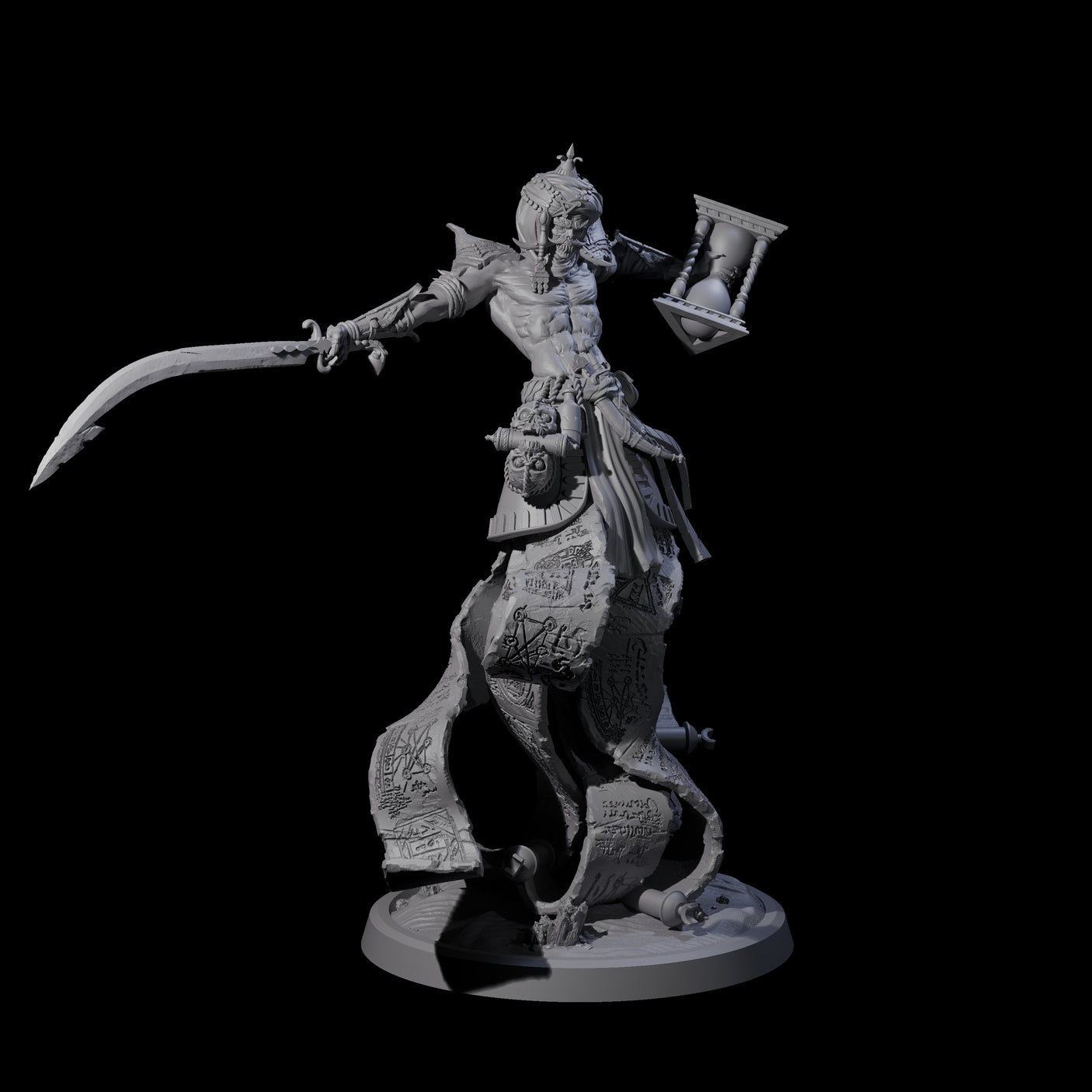 Scheming Contract Devil C Miniature for Dungeons and Dragons, Pathfinder or other TTRPGs