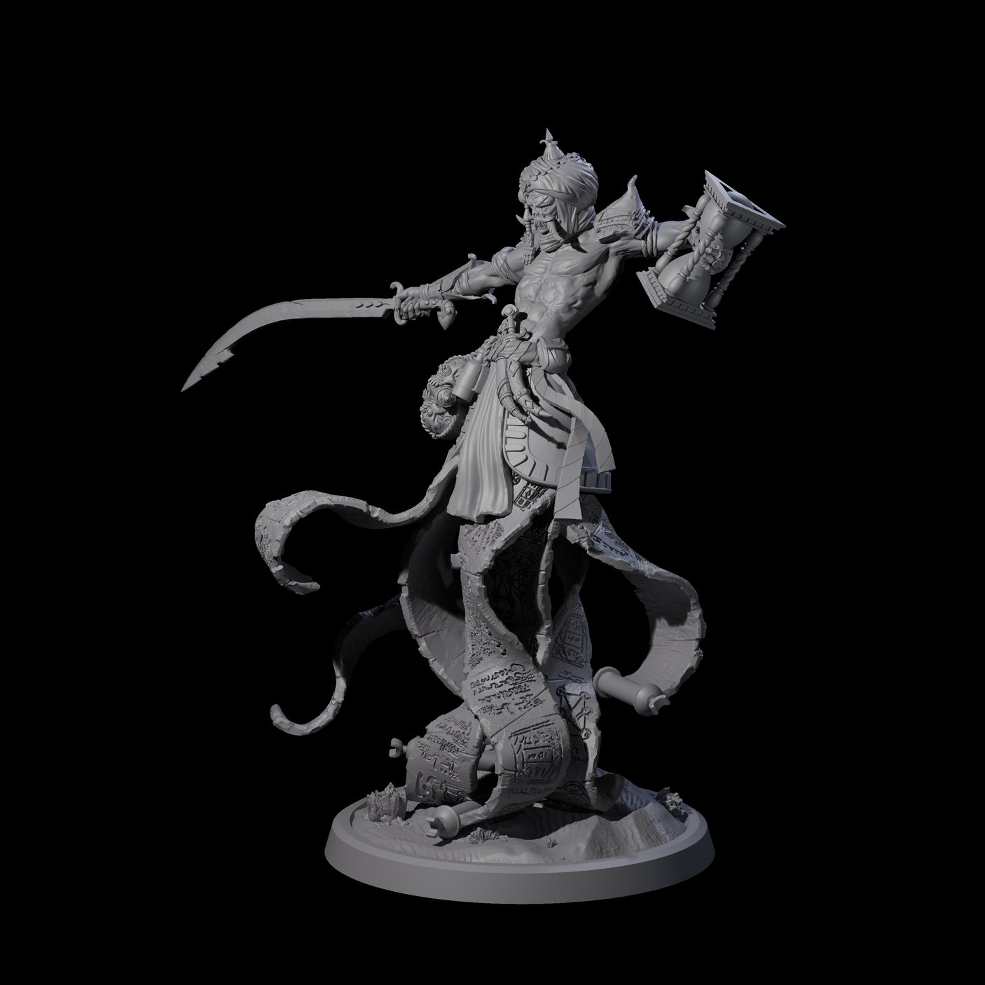 Scheming Contract Devil C Miniature for Dungeons and Dragons, Pathfinder or other TTRPGs